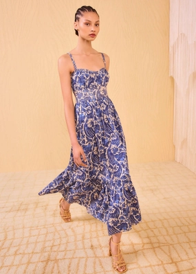 Weekend Edge Timeless Design Ulla Johnson Nadine Cami Midi Dress
