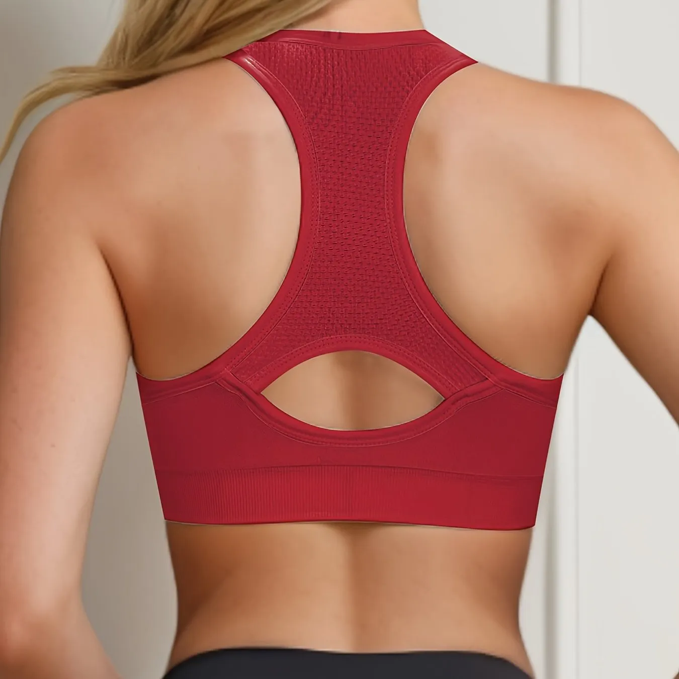 Ultimate Comfort Seamless Sports Bra – Classic Solid Colors