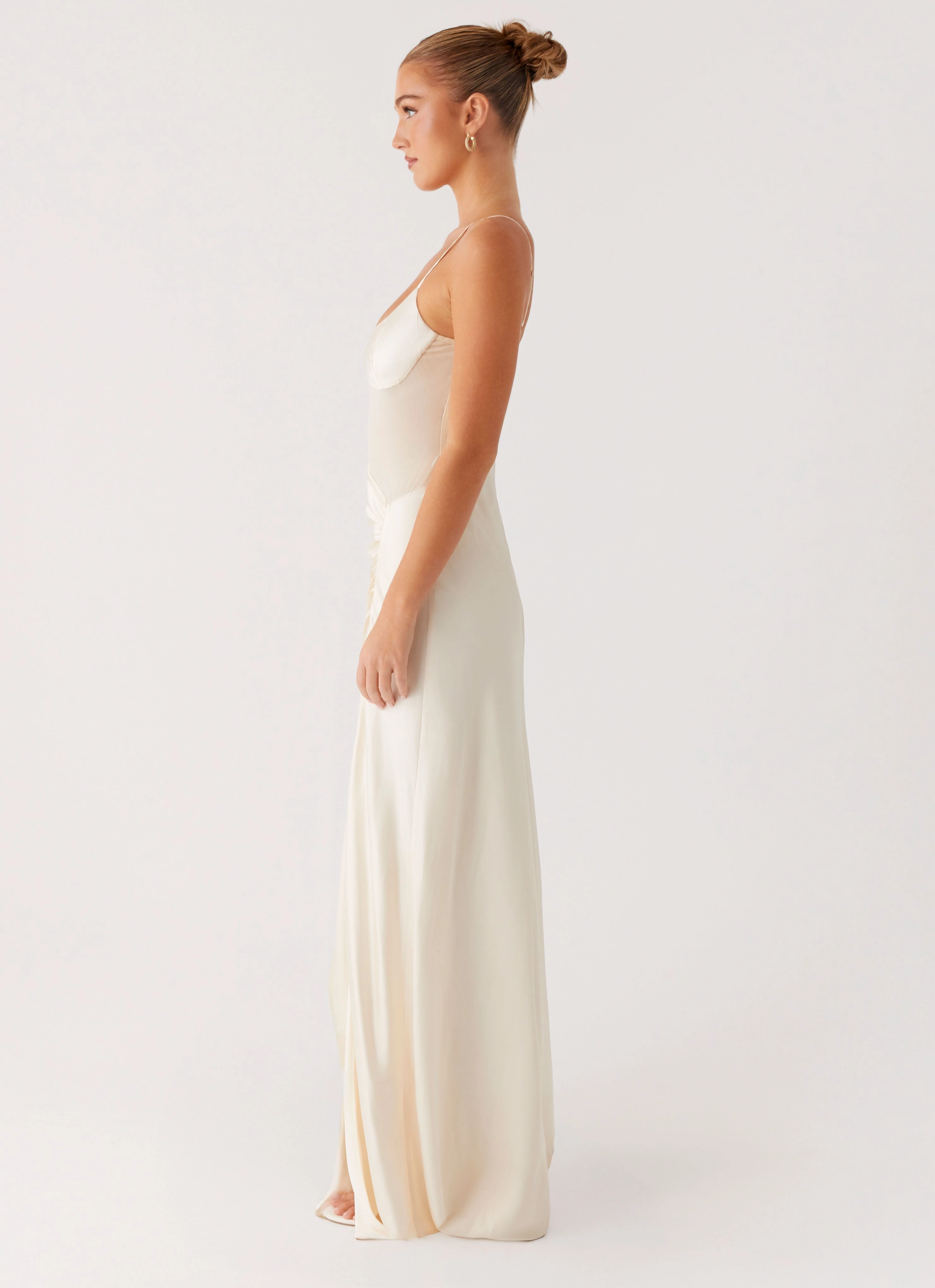 Indoor Event Rising Sun Maxi Dress - Off White