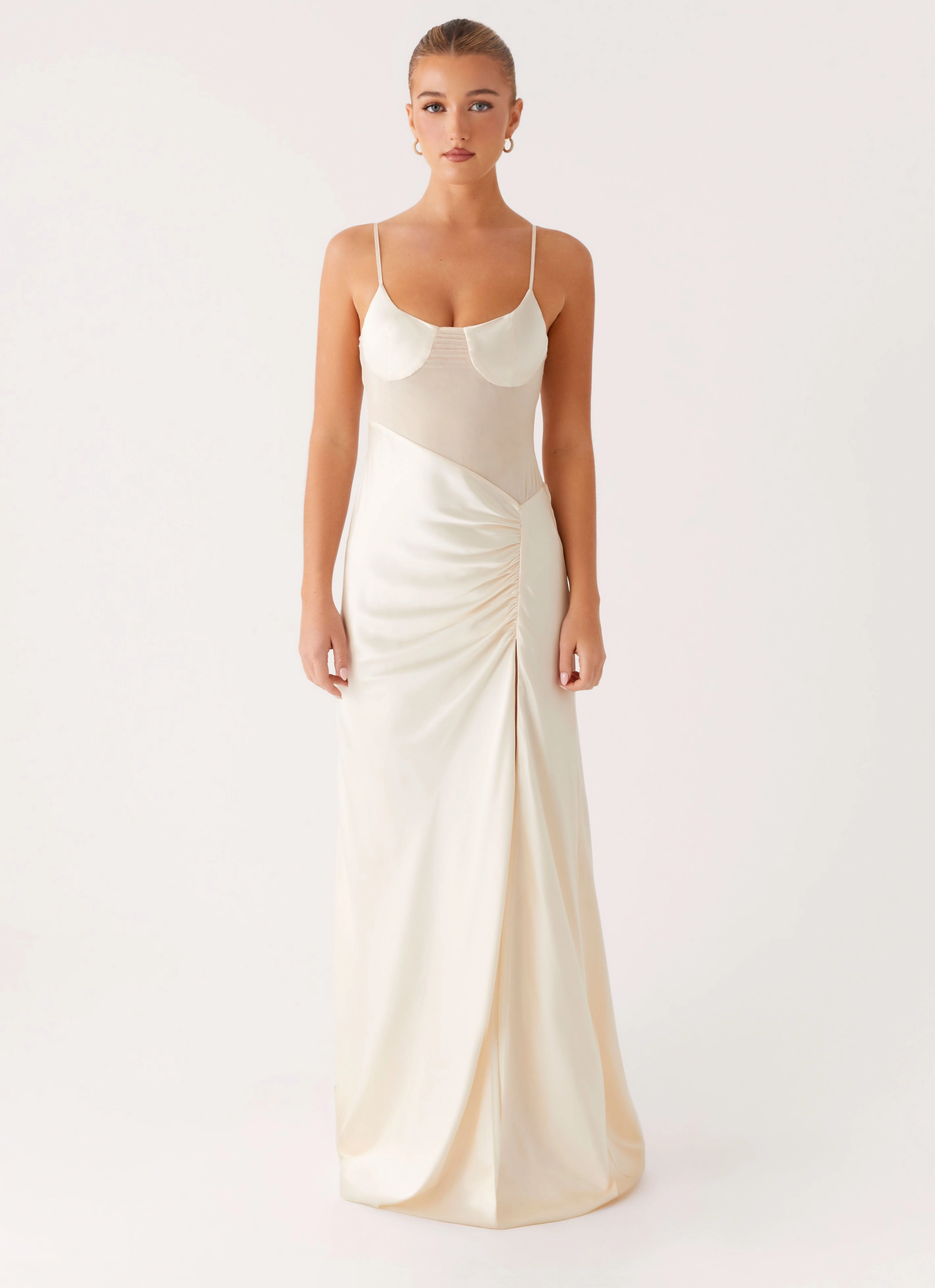 Comfortable Design Wear knee-length Rising Sun Maxi Dress - Off White