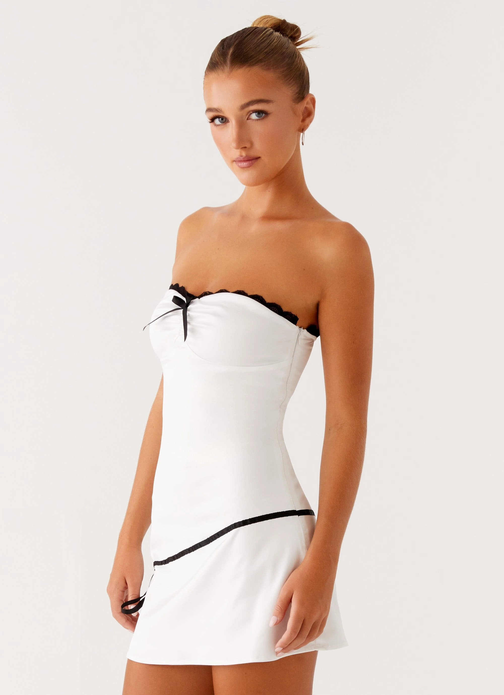 Flexible Mood Work Option Thea Mini Dress - White