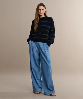 Denim Newport Trouser City Wear Effortless Look