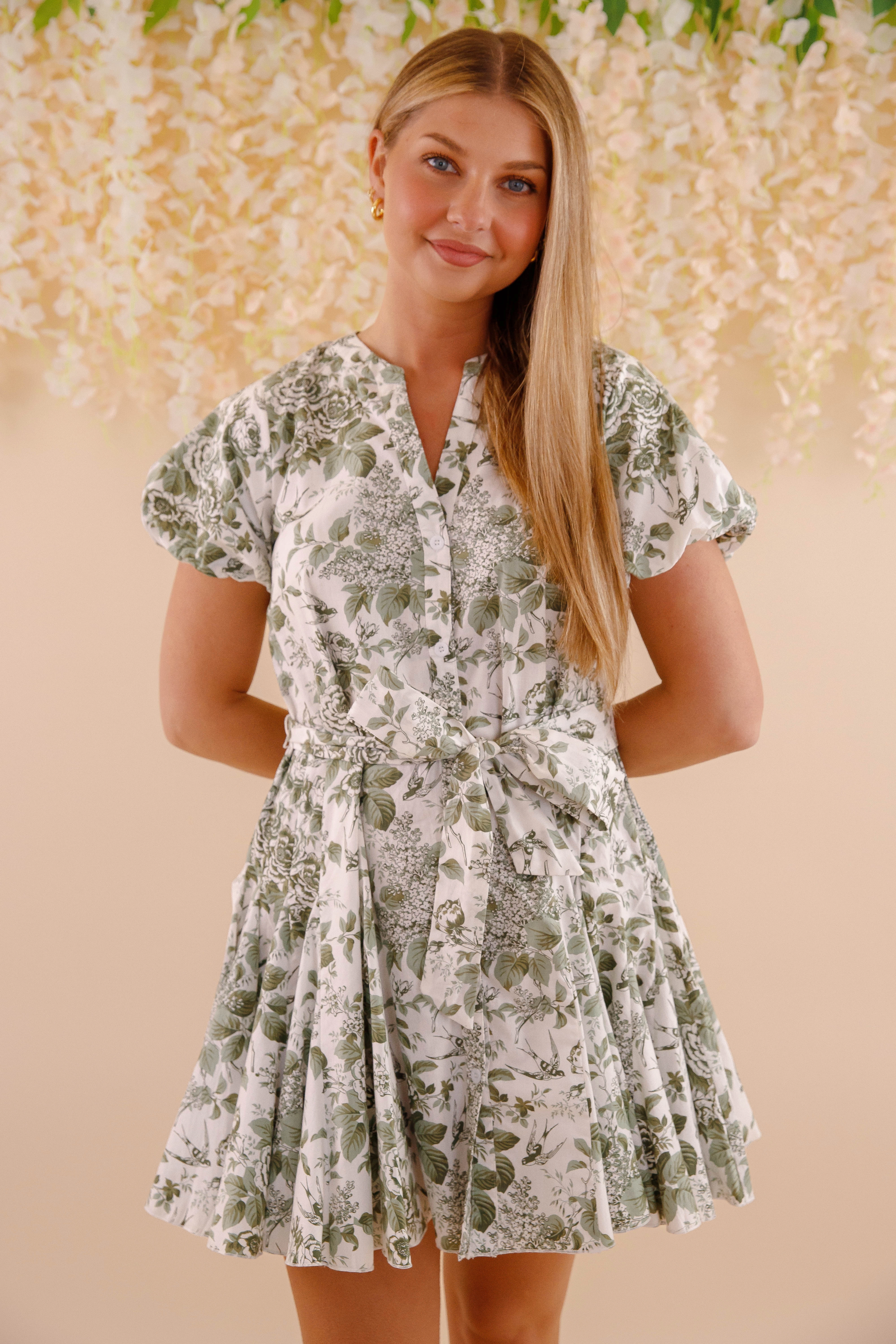 Building Character Dress-Olive Tailored Mood Perfect Style Wear
