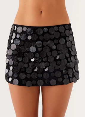 Casual Edge TemperatureRegulation Movie Star Mini Skirt - Black