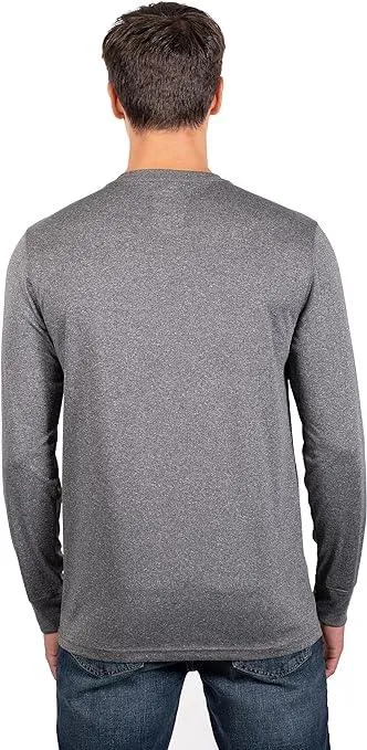 Ultra Game NFL Official Adults Super Soft Game Day Long Sleeve T-Shirt - Unisex New Orleans Saints|New Orleans Saints