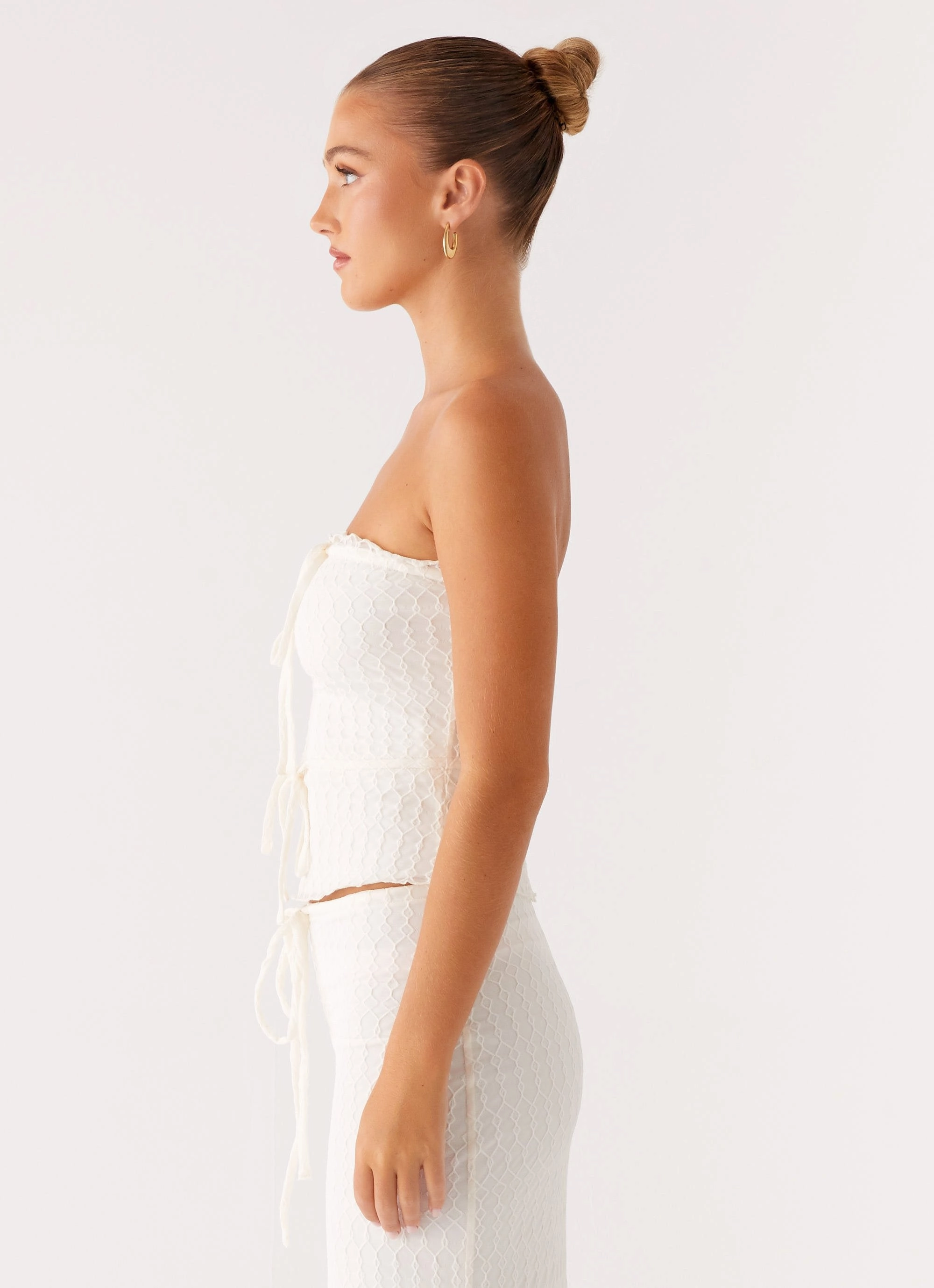 Quick Wear Fit Outdoor Style Staple Blakely Tube Top - Ivory