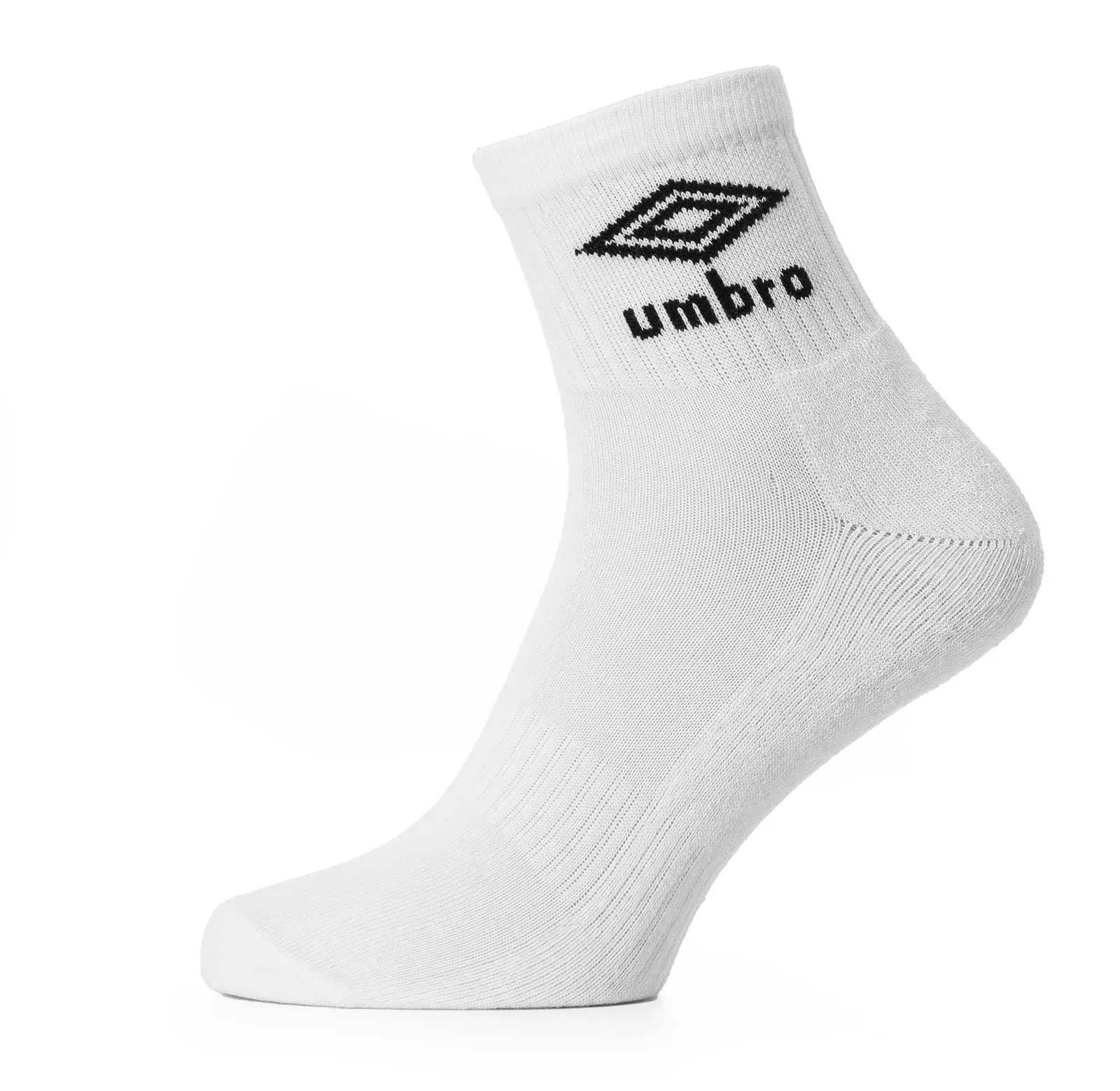 Umbro 3 Pack Cushioned Quarter Sock