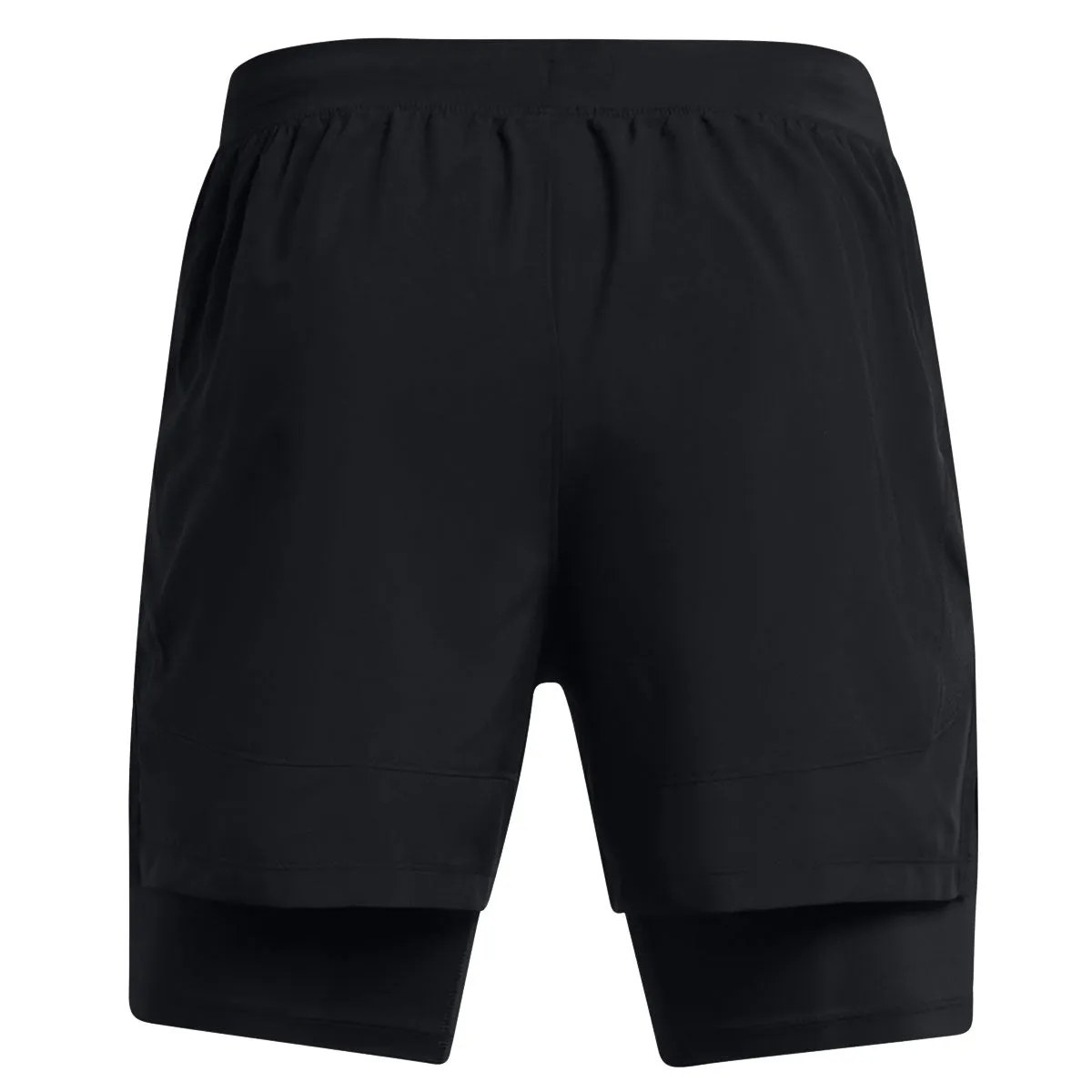 Under Armour Launch 5 inch 2-in-1 Shorts - Mens - Black/Reflective