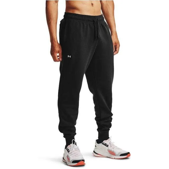 Under Armour Mens Rival Fleece Jogger Black