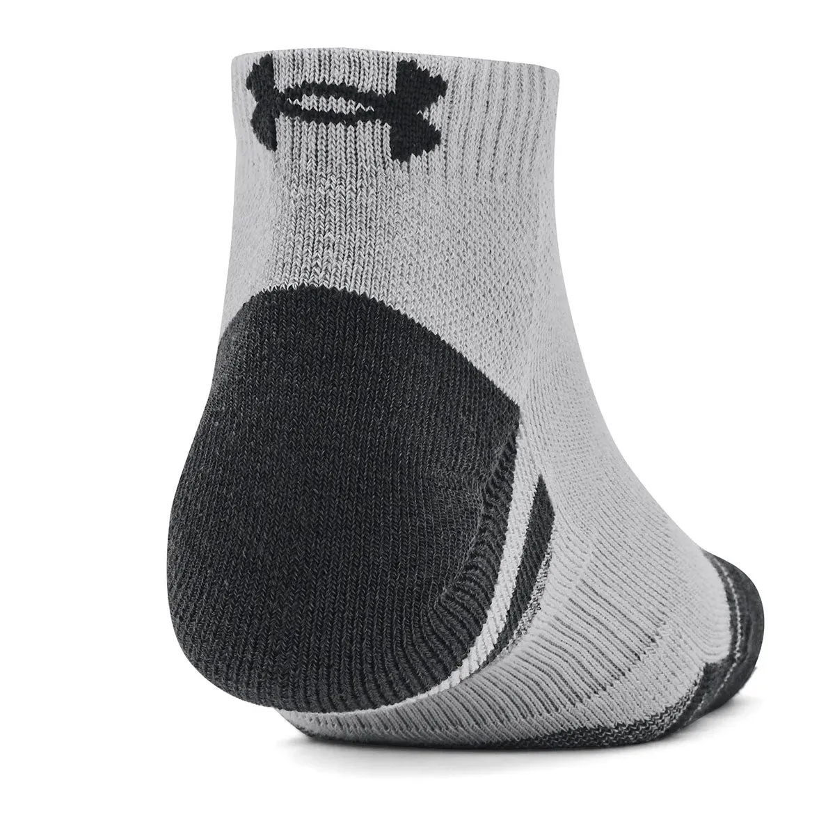 Under Armour Performance Tech 3 Pack Low Socks - Adult - Grey
