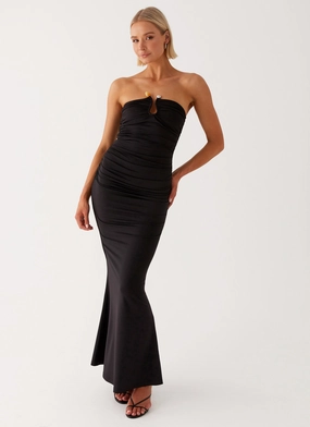 Euro Ease Rudy Maxi Dress - Black