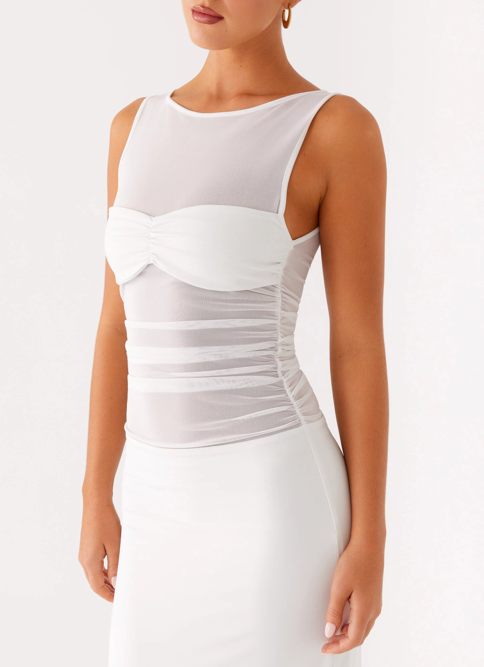 Beauty Zone Wesley Maxi Dress - Ivory