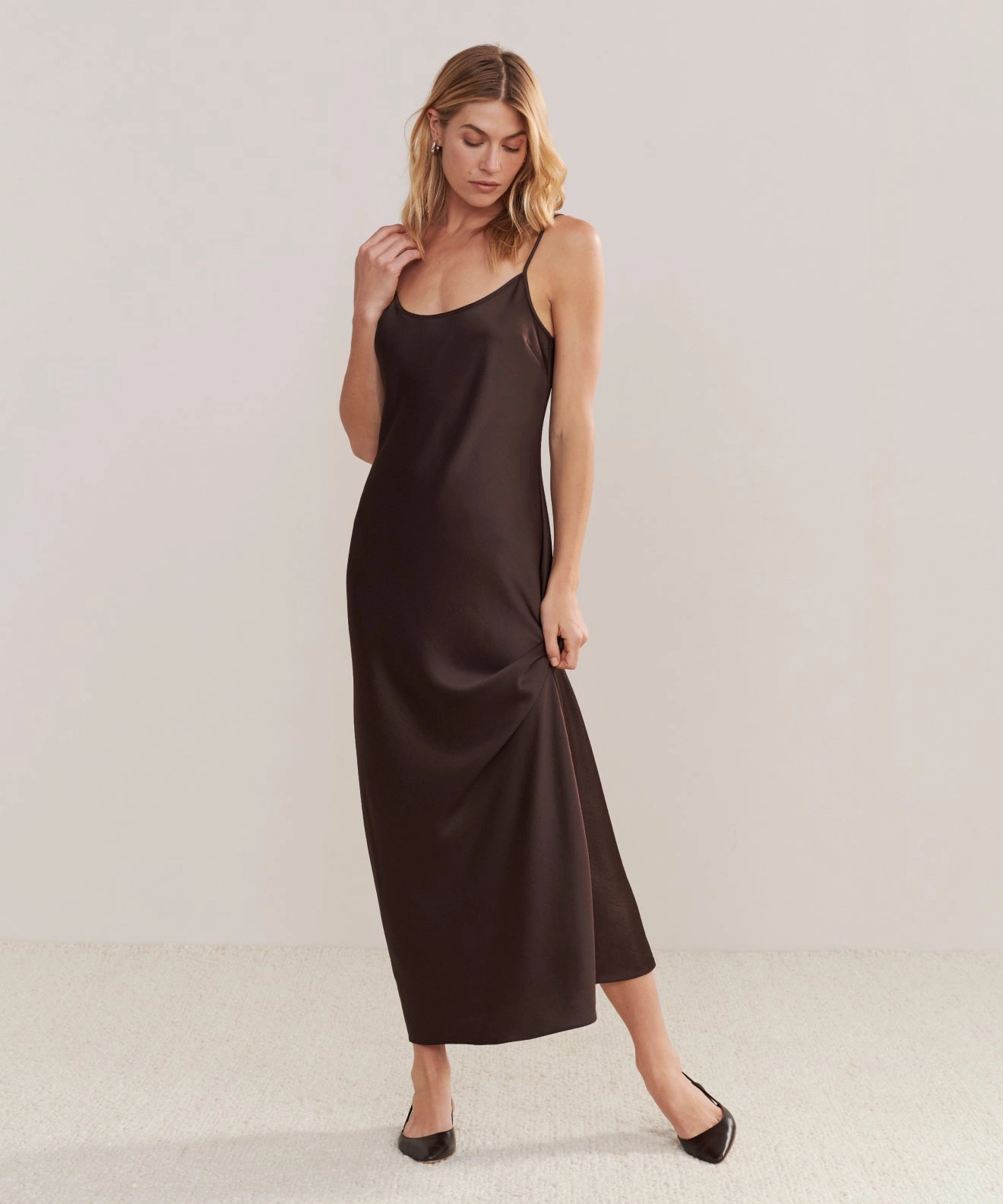 Minimalist Elegance Cleo Slip Dress