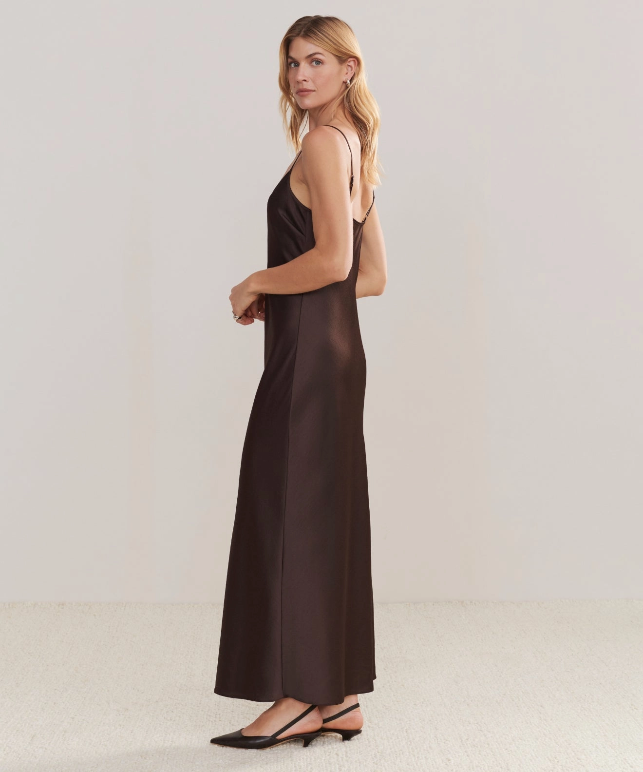 Cleo Slip Dress Silky Shape