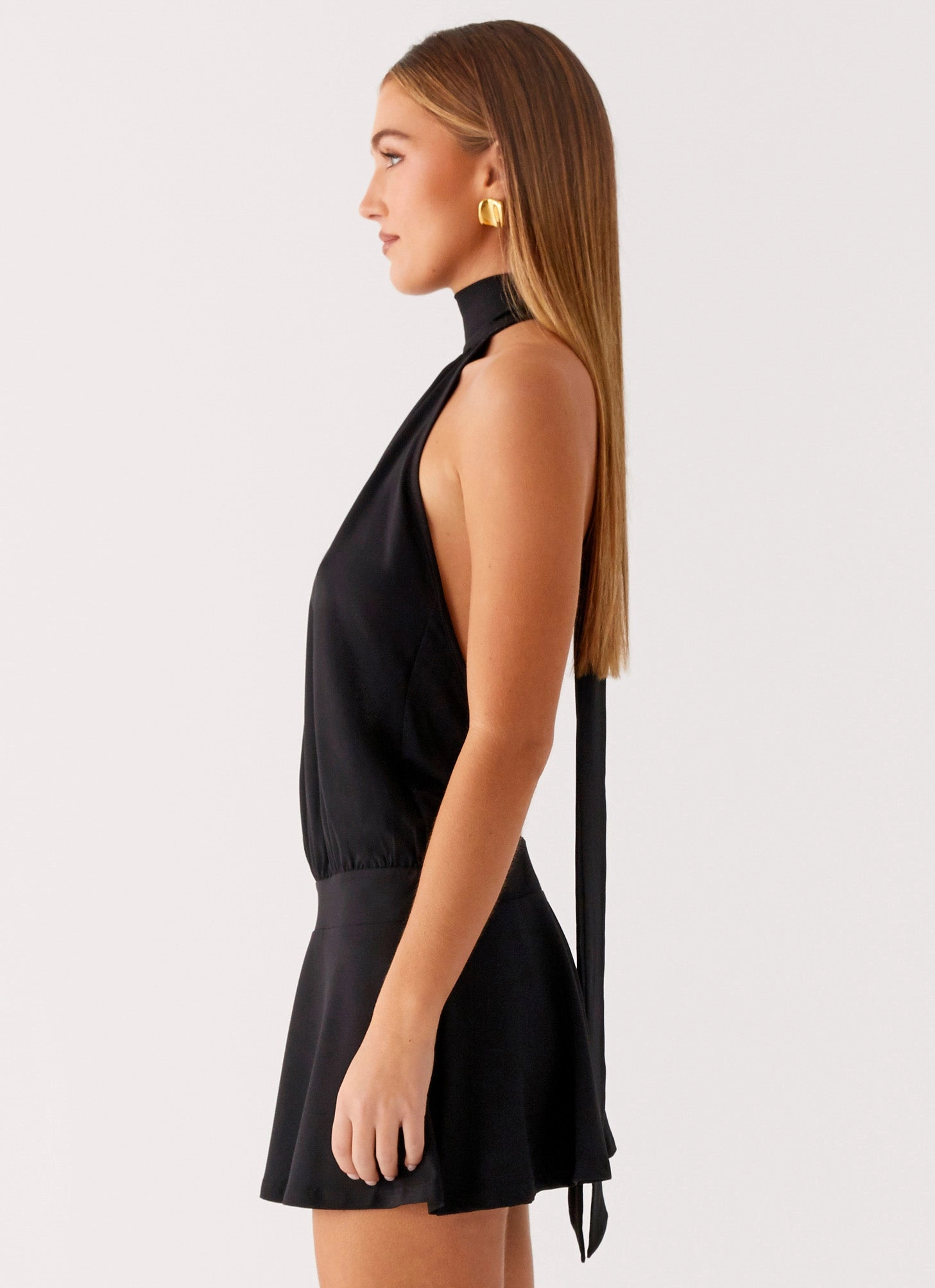 Air Beauty Valor Mini Dress - Black