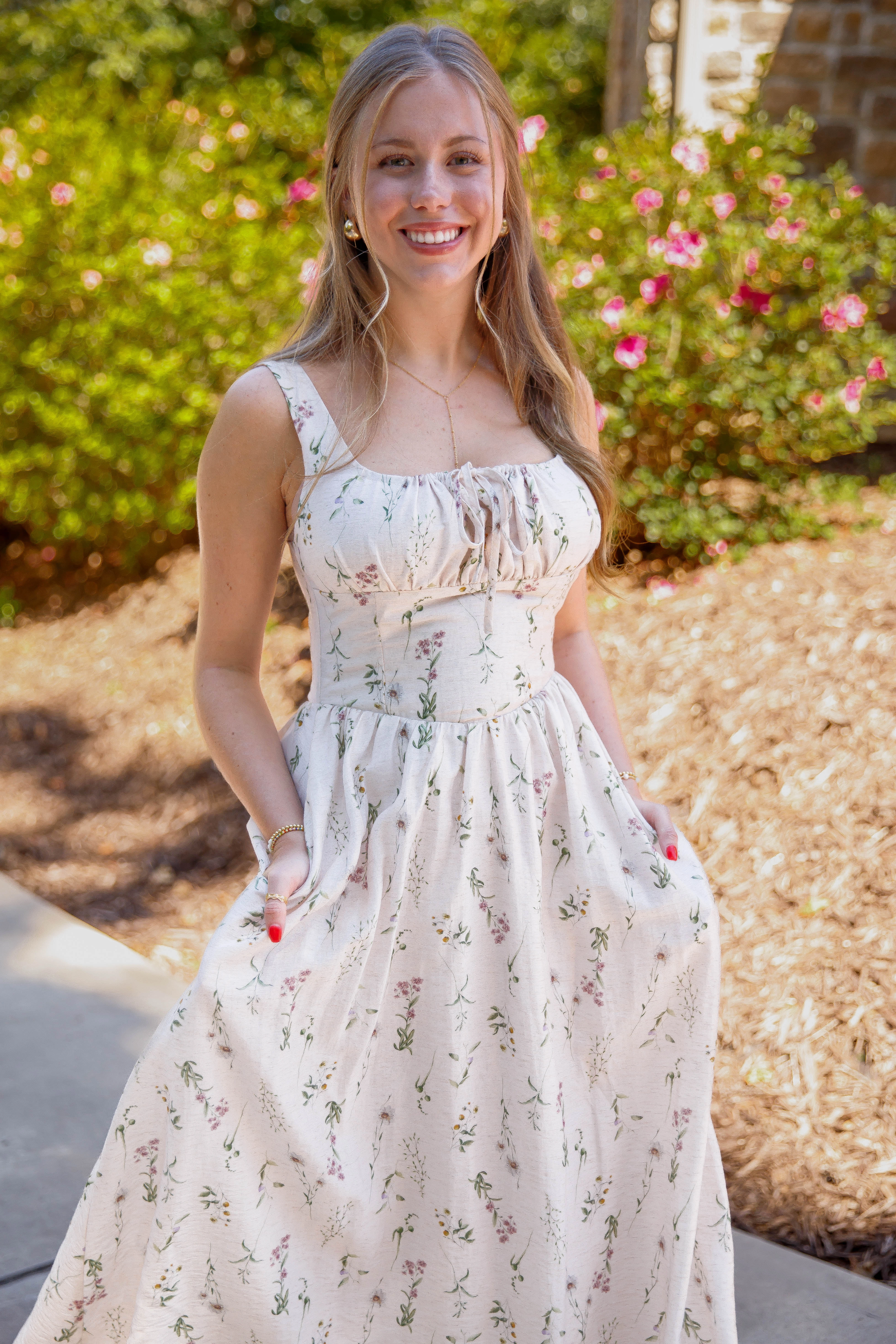 Hidden Treasures Midi Dress Romantic Hour