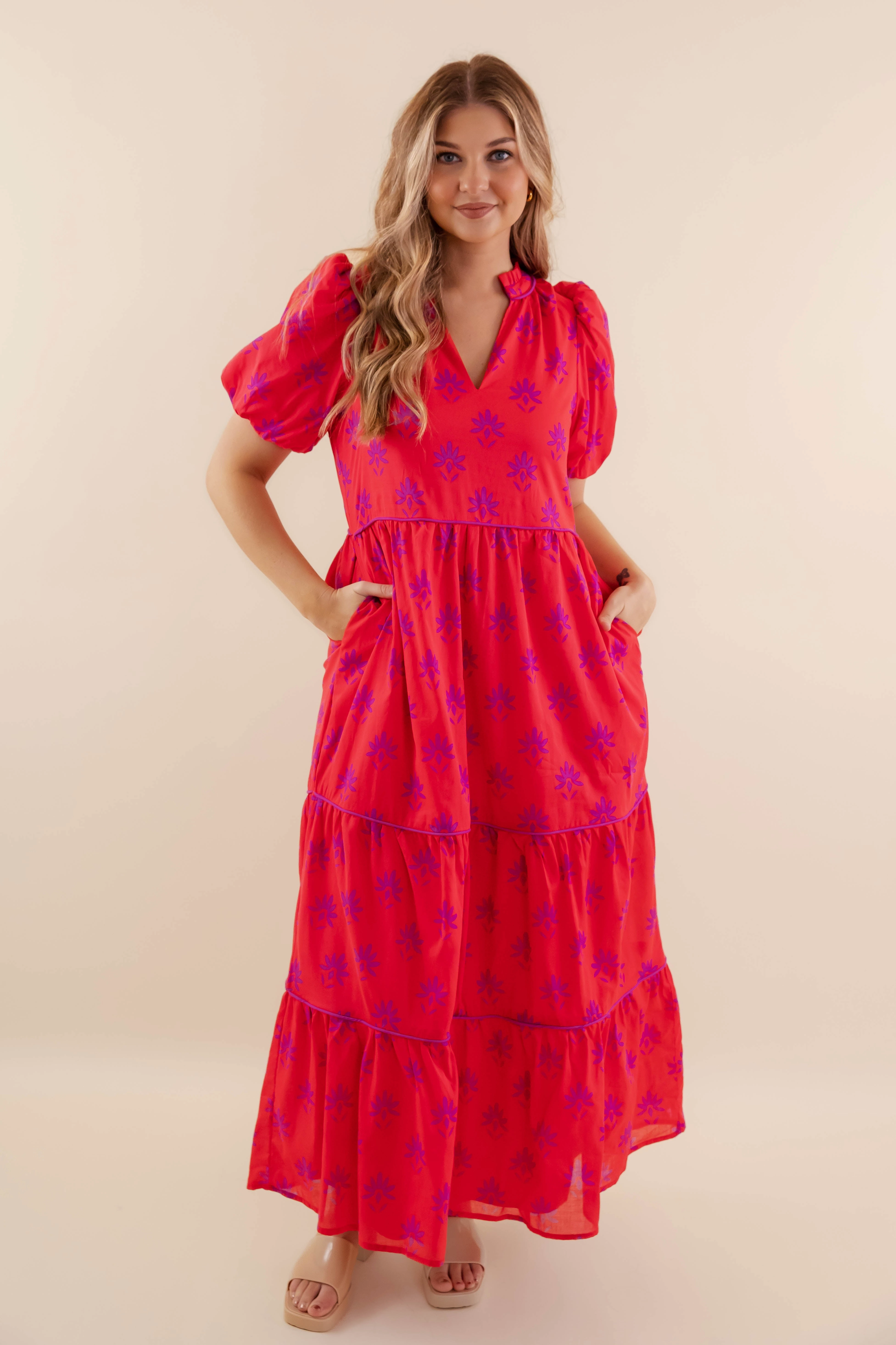 RESTOCK: Love Letters To You Maxi Dress Simple Chic Clean Comfort