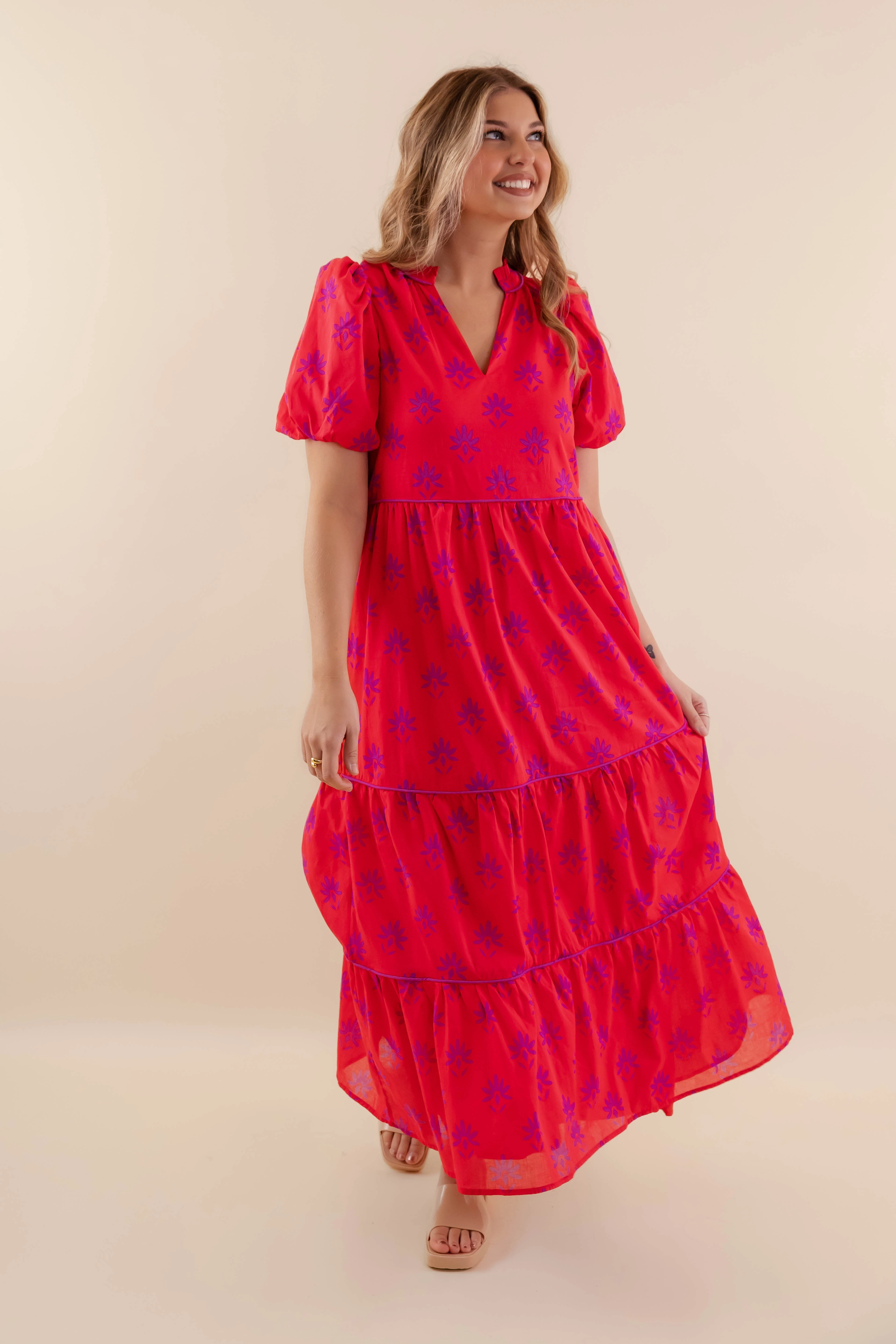 Feminine Design RESTOCK: Love Letters To You Maxi Dress