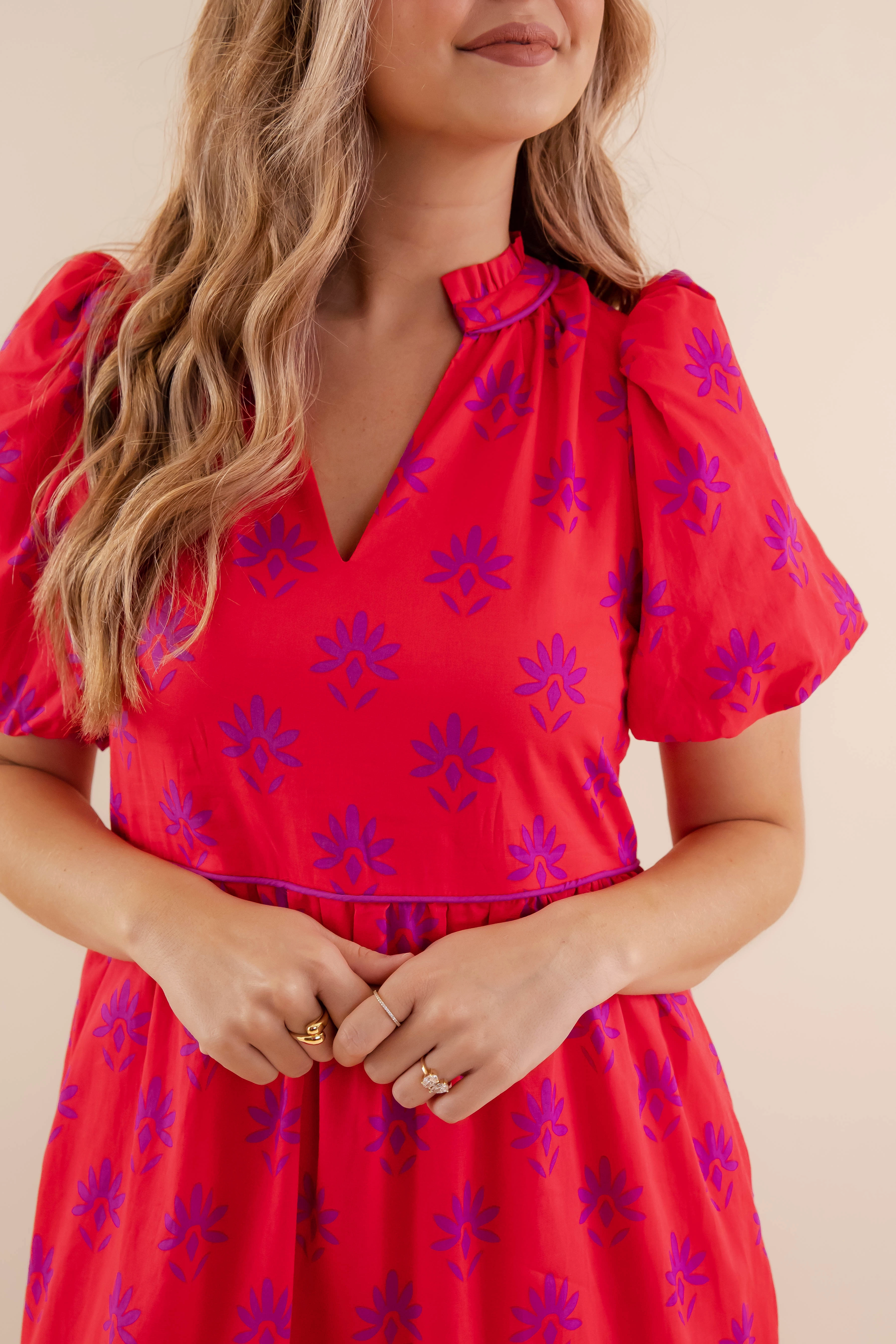 Elastic-Waist RESTOCK: Love Letters To You Maxi Dress