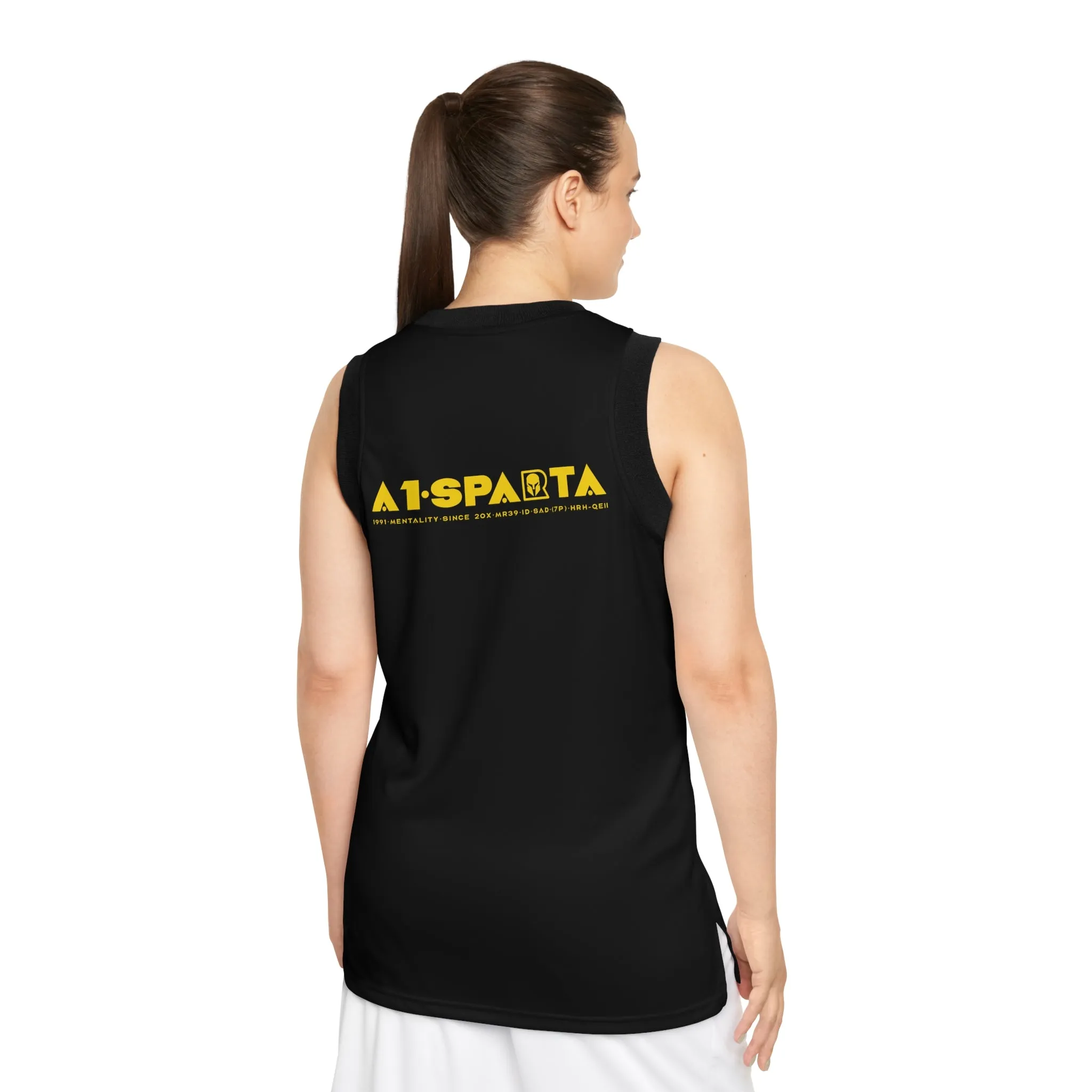 Unisex A1-Sparta  Basketball Jersey (AOP)