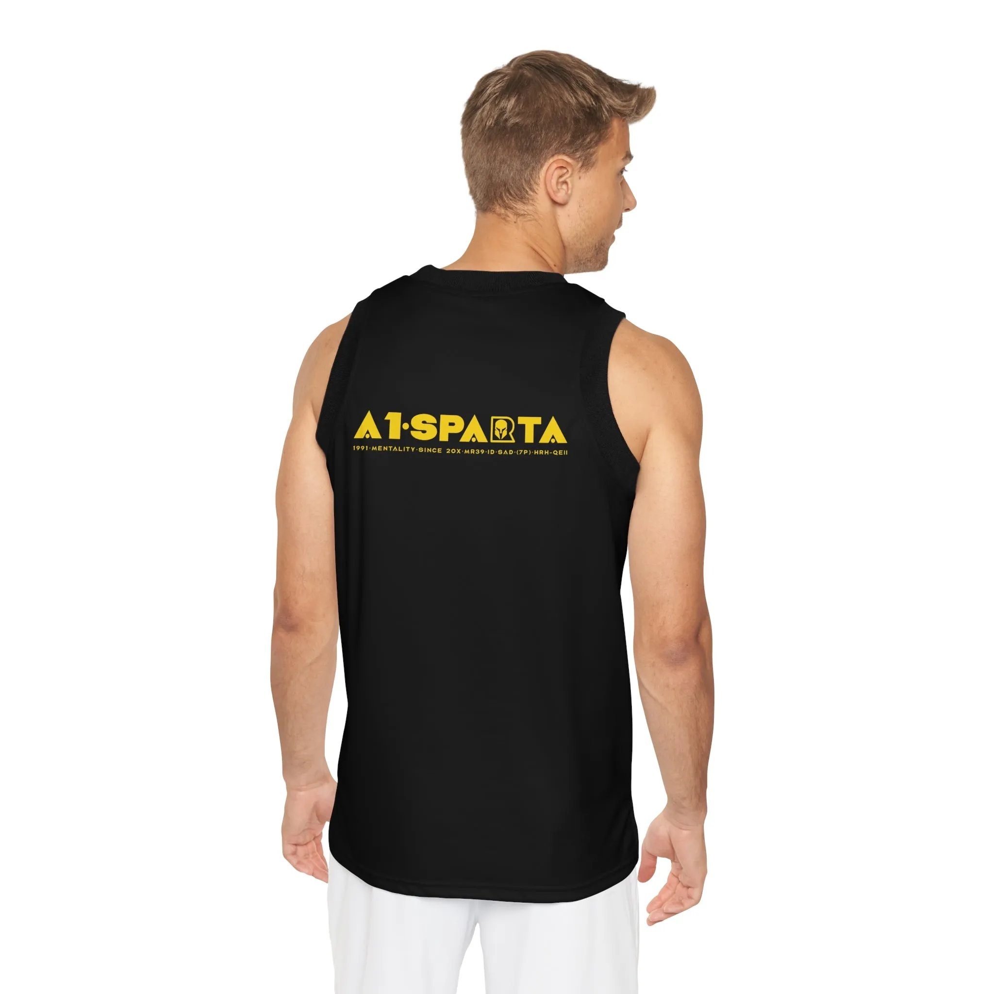 Unisex A1-Sparta  Basketball Jersey (AOP)
