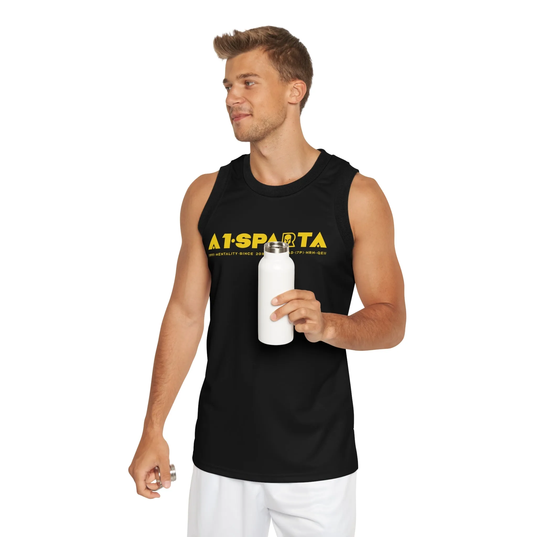 Unisex A1-Sparta  Basketball Jersey (AOP)