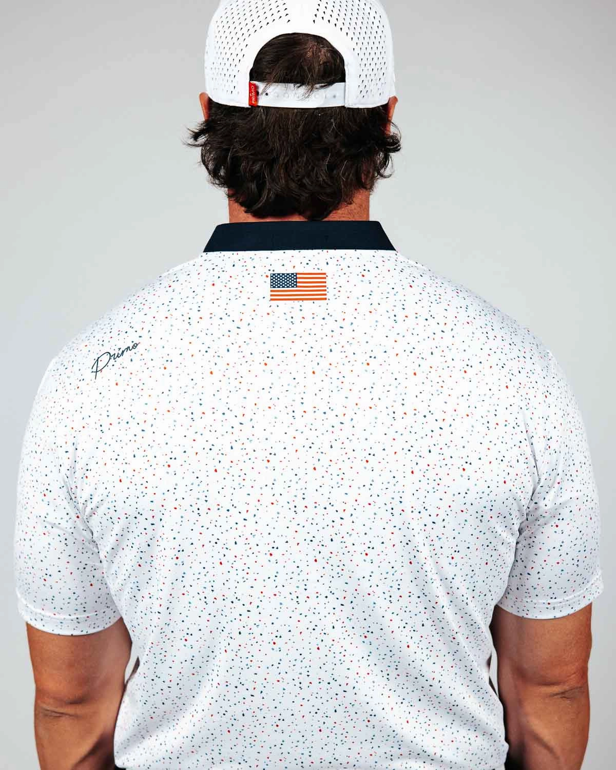 Office Attire USA Confetti Blade Polo