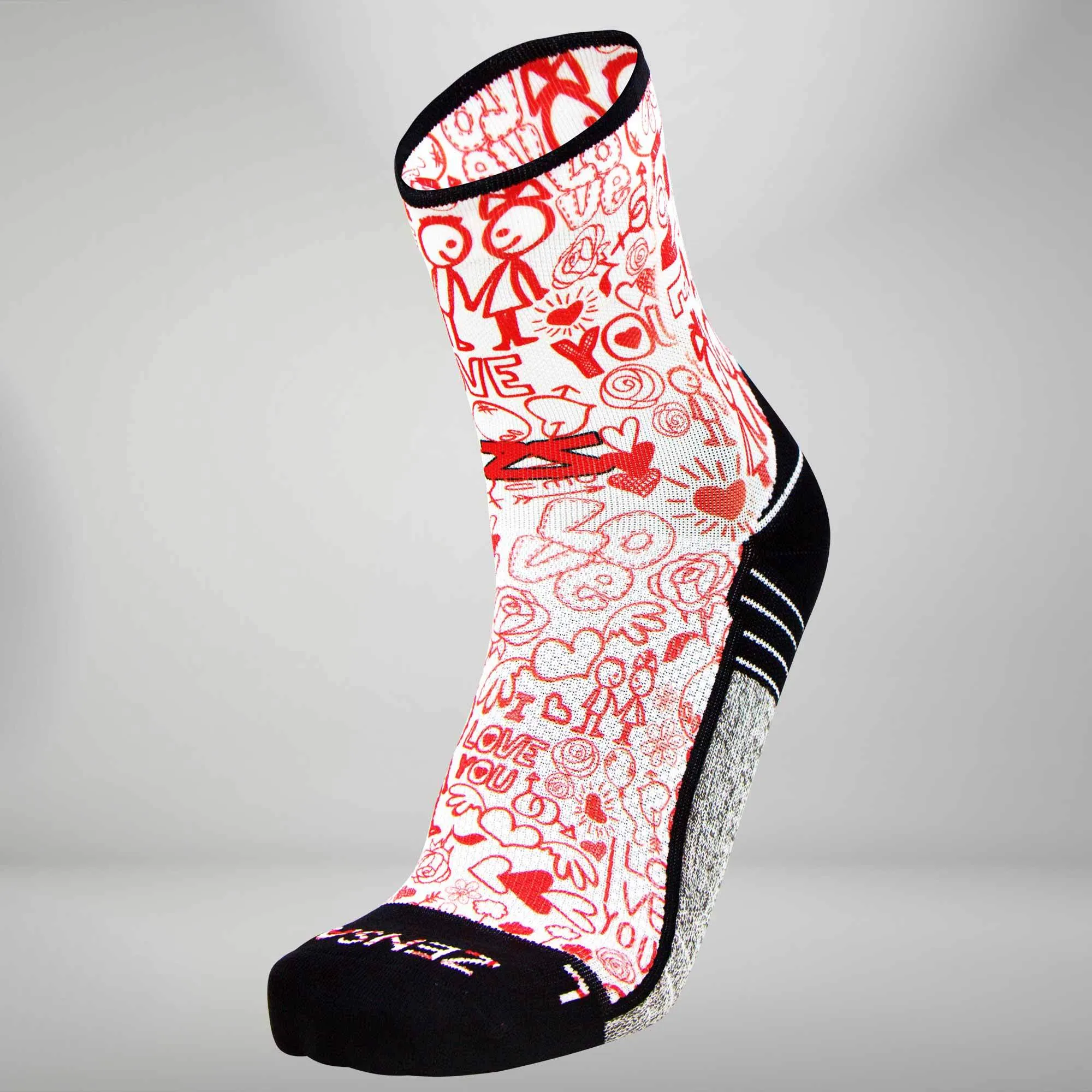 Valentine's Day Socks (Mini-Crew)