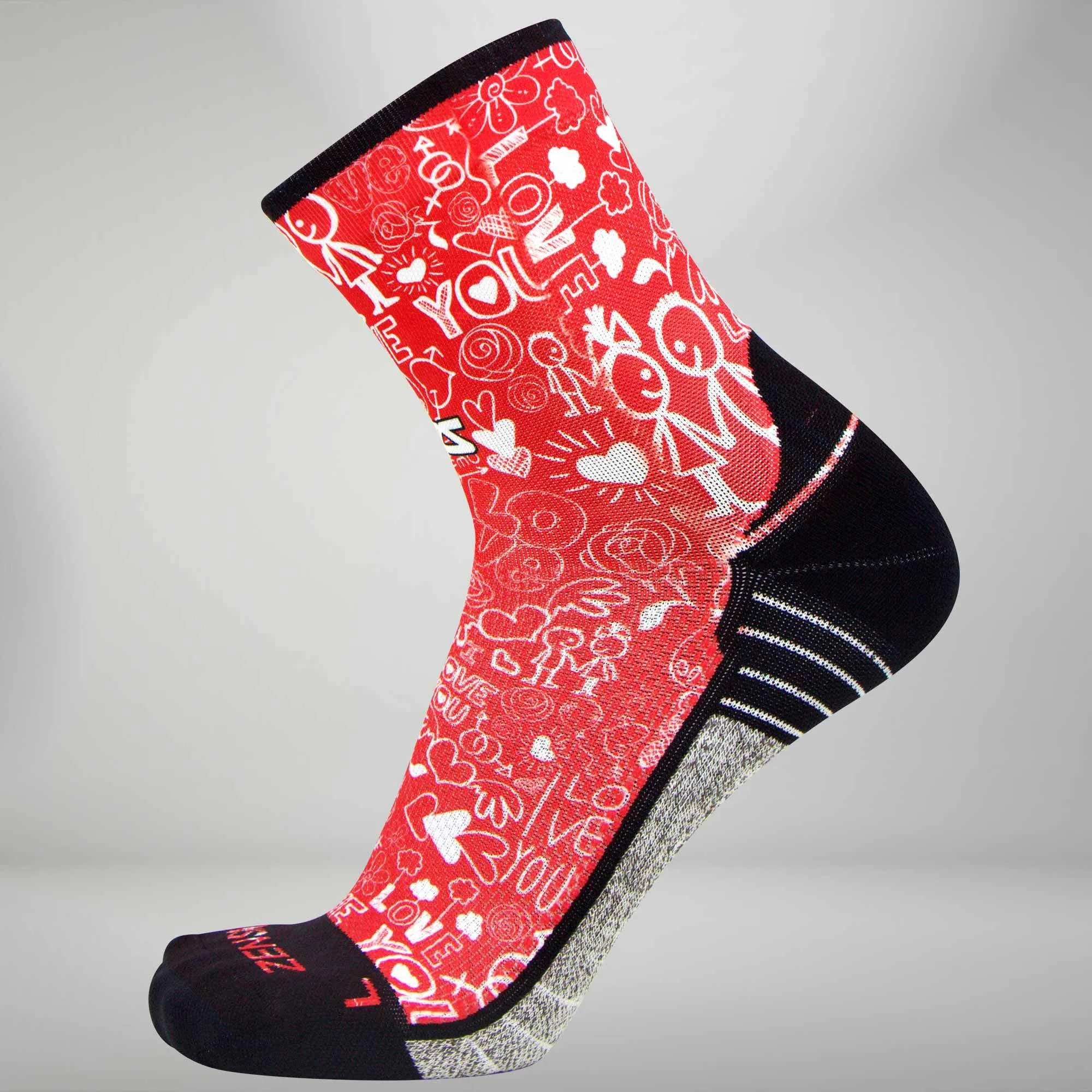 Valentine's Day Socks (Mini-Crew)