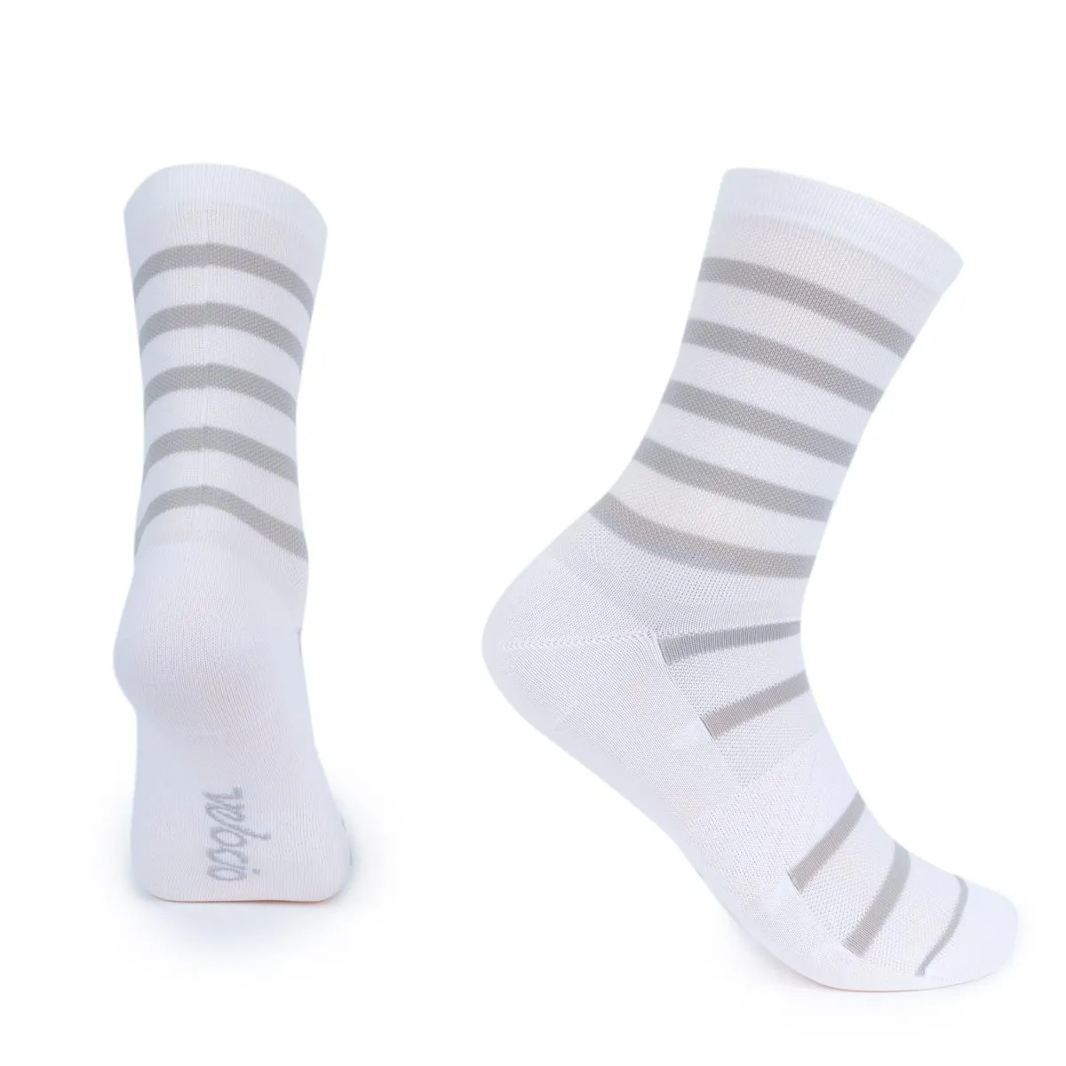 VELOCIO SOCKS BRETON SIGNATURE LIGHT GREY