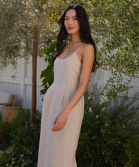 All-Season Comfort Monochrome Mood Rove Dress