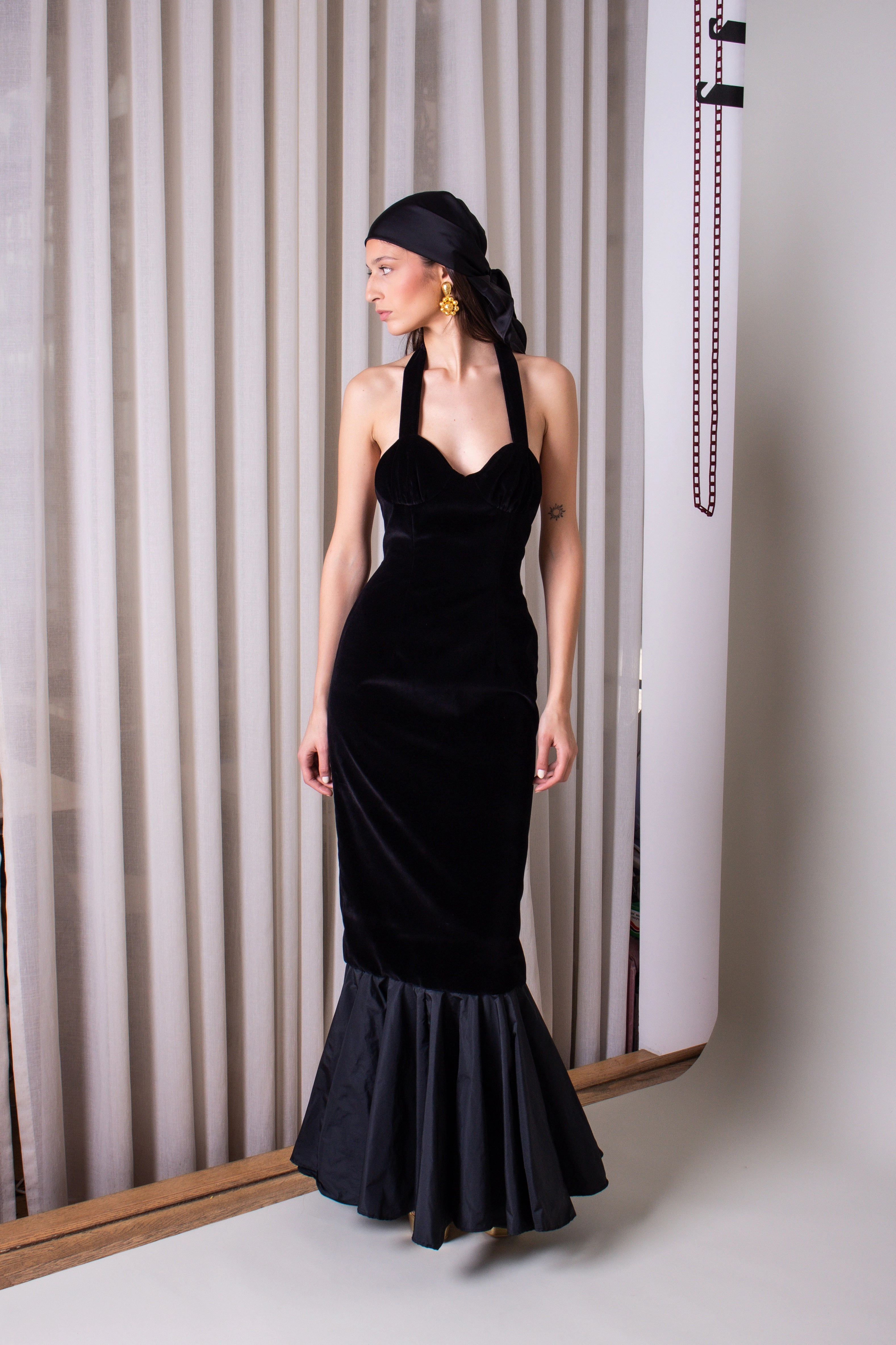 Dreamy Drape Venezia Velvet Dress