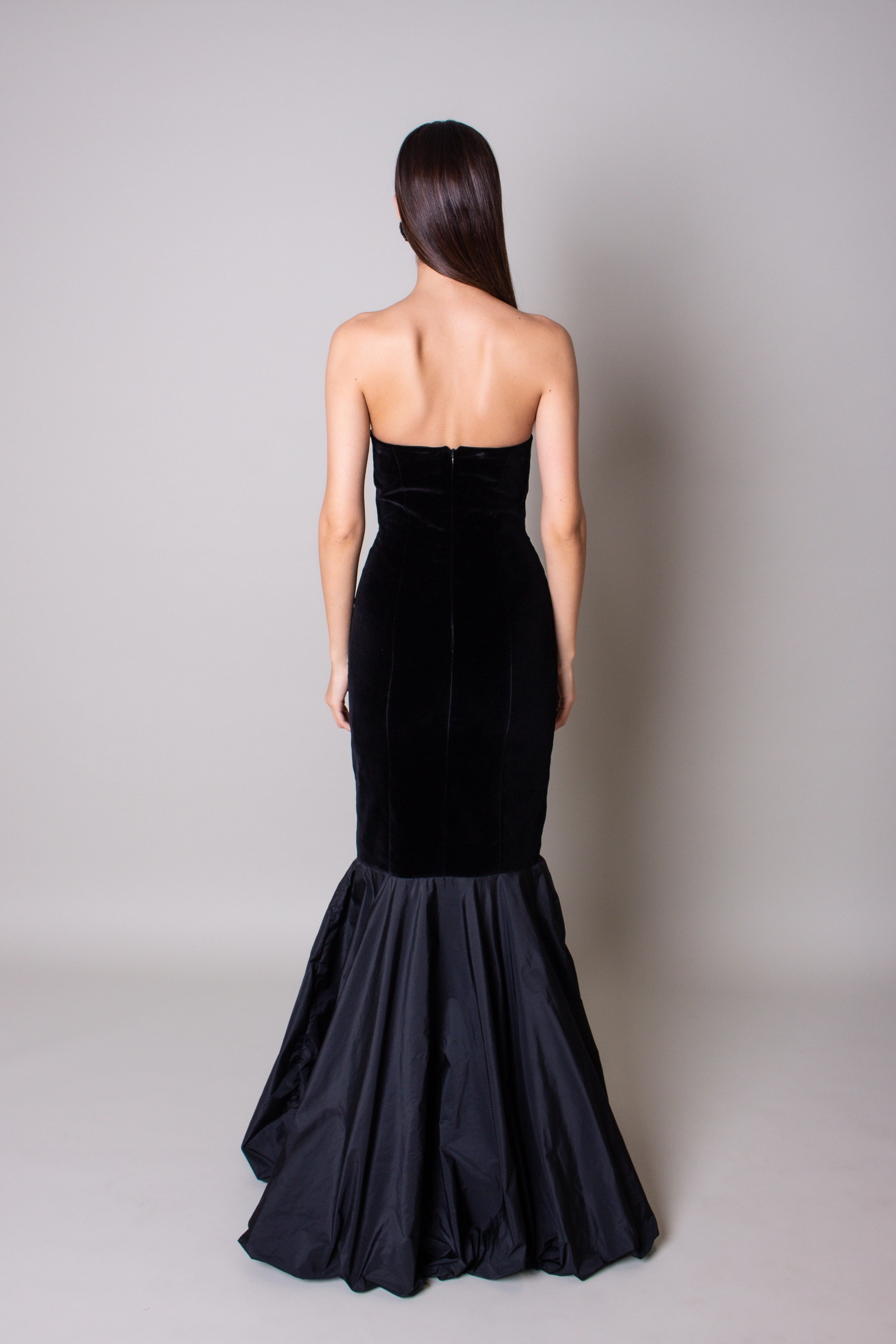 Fashion Option Vent Leger Velvet Dress