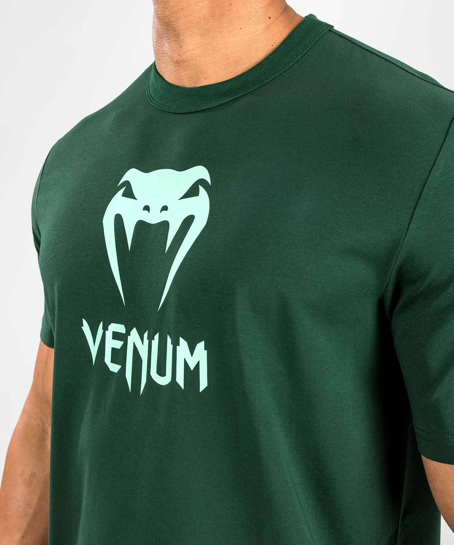 Venum Classic T-Shirt - Dark Green/Turquoise