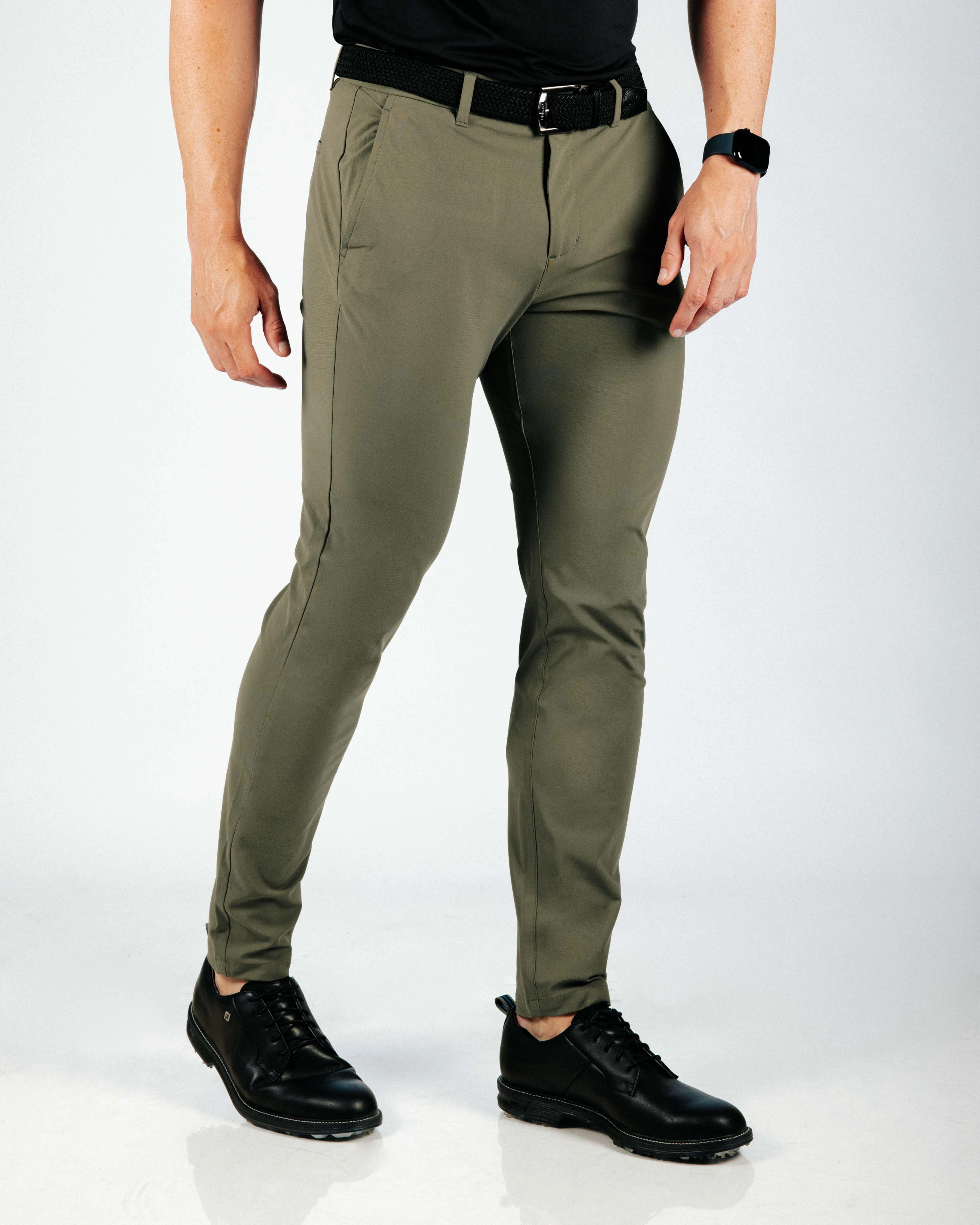 Versatile Wear Trendy Cut Forest Green Traditional Pants