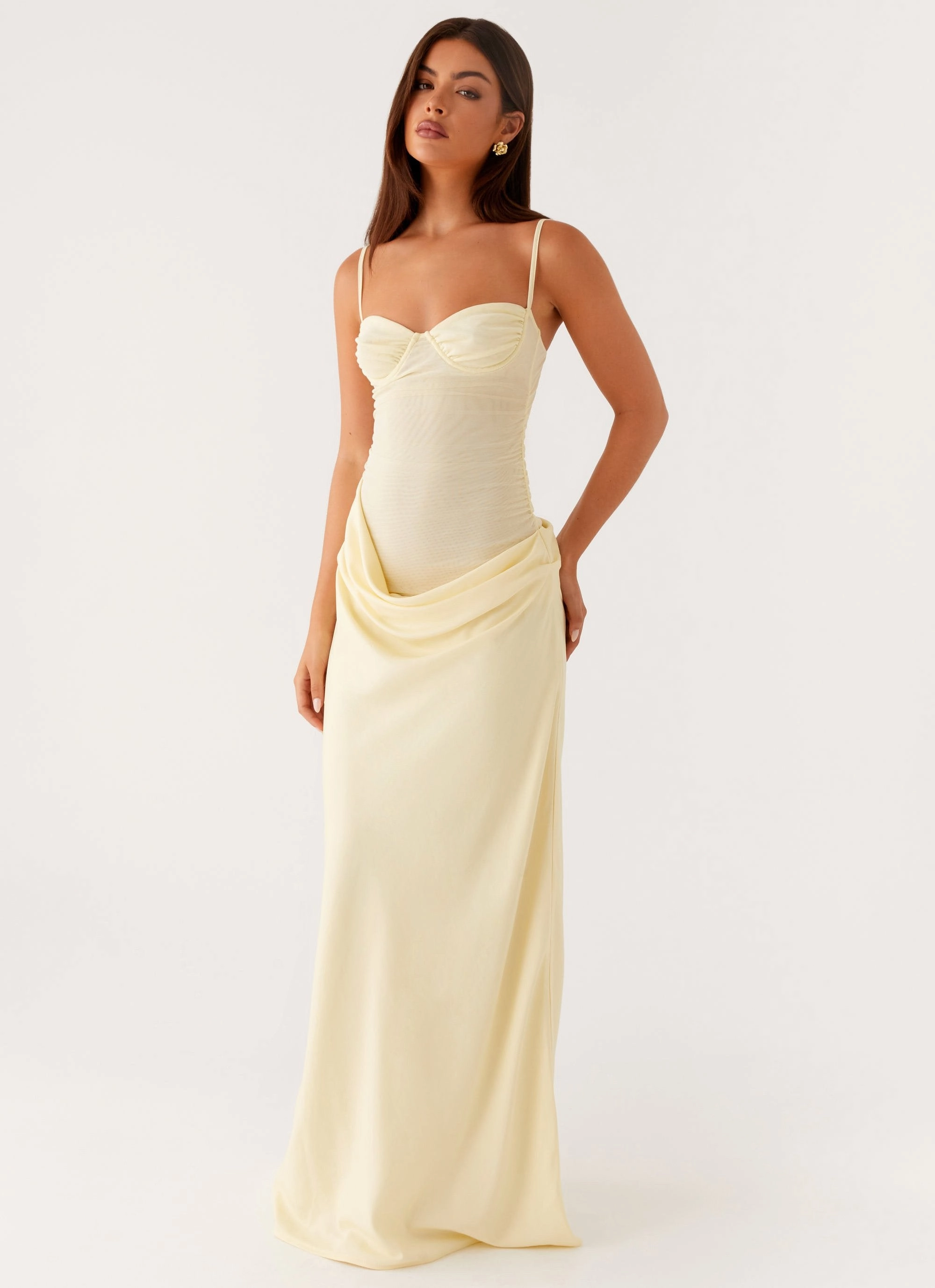 Street Ready Romy Maxi Dress - Yellow