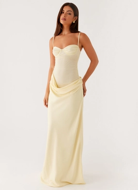 Street Ready Romy Maxi Dress - Yellow