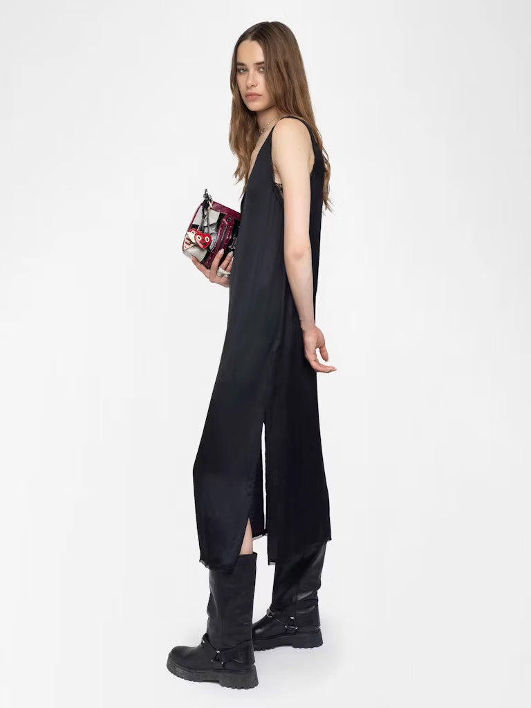 Zadig & Voltaire Renzo Satin Dress Perfect Mood Walkable Flow