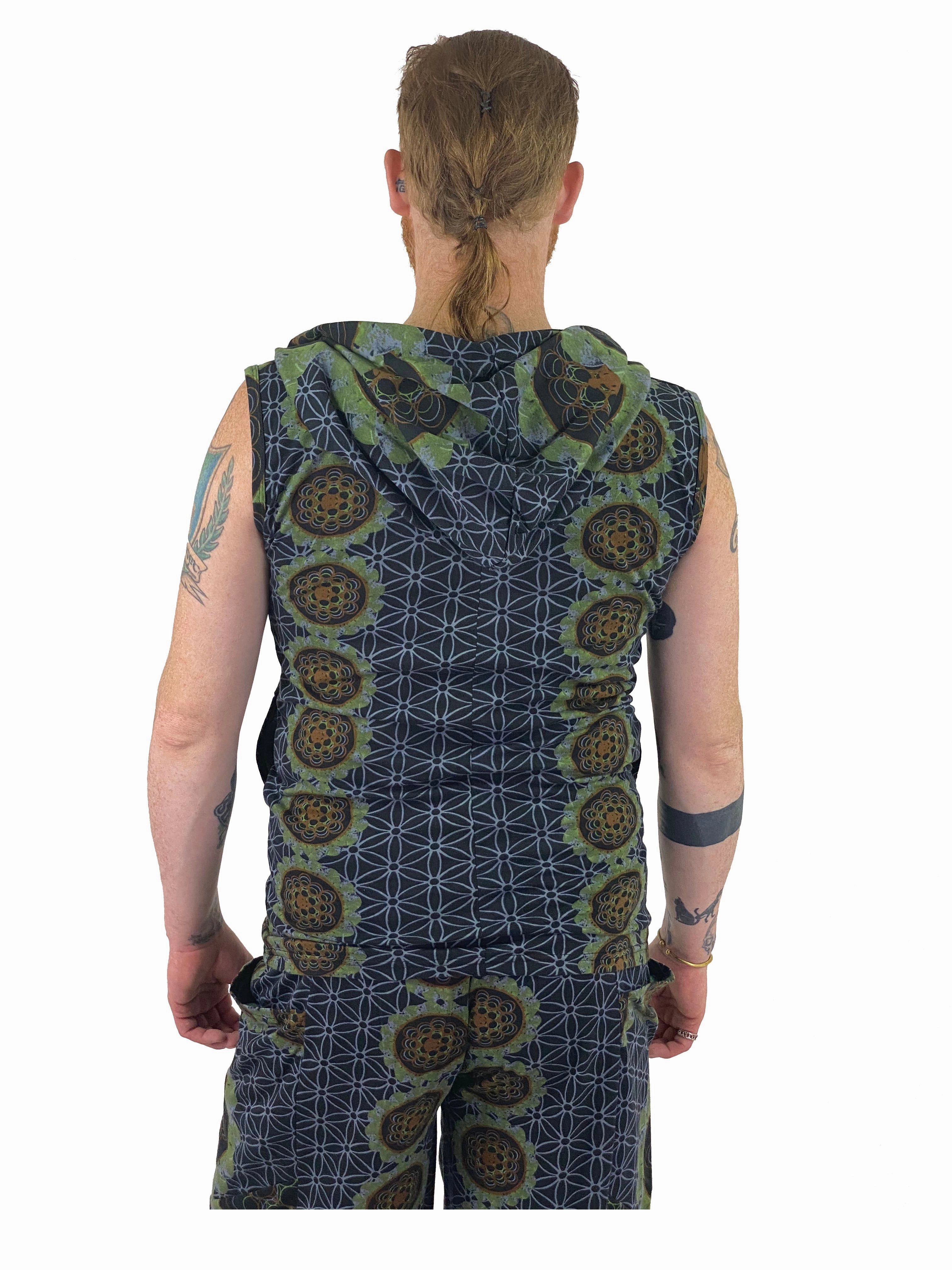 Cozy Fit HighNeckCut Vertex Tank