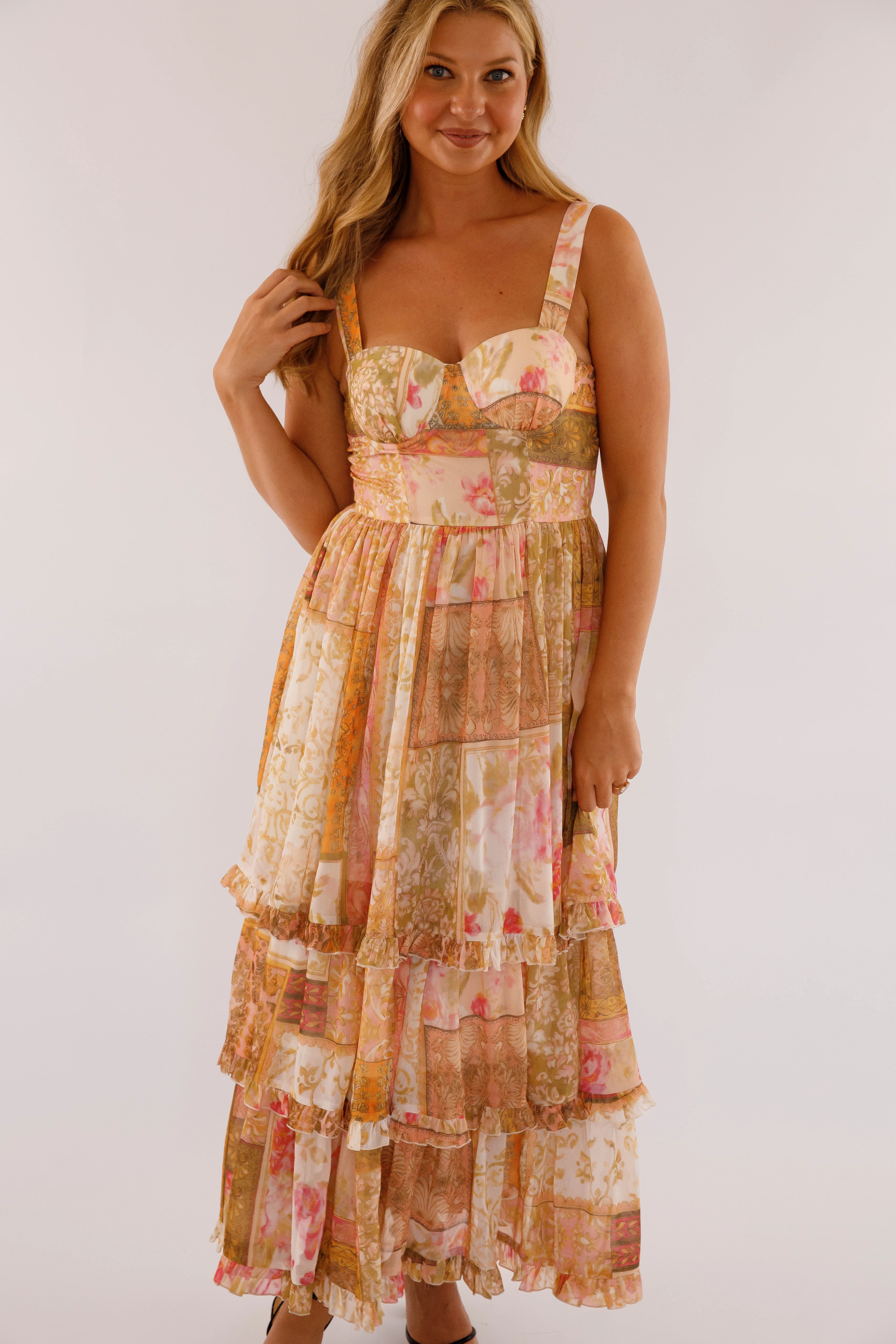 garden wedding Dressed For Drama Maxi Dress