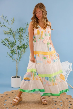 On My Radar Maxi Dress Versatile dress for layering