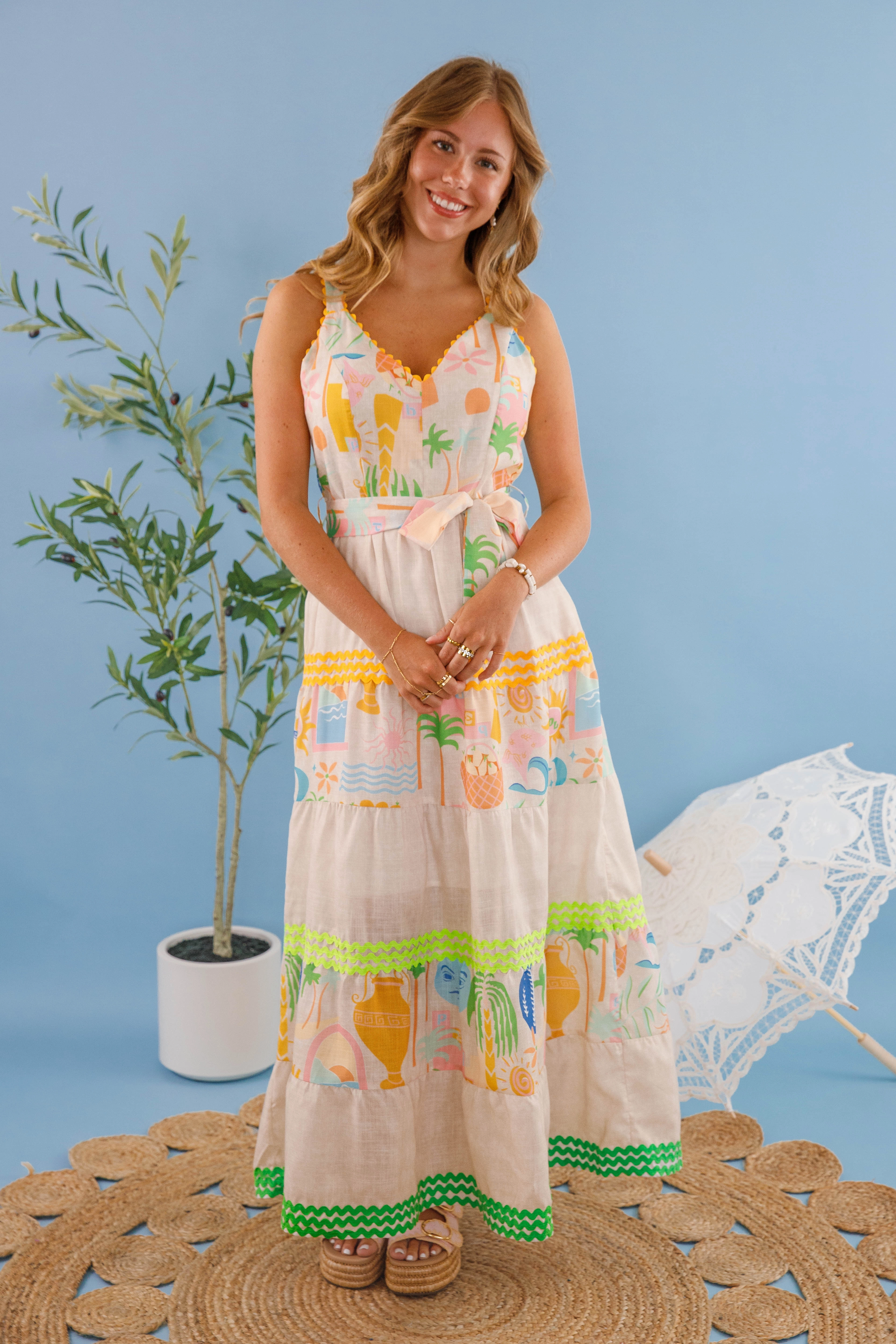 On My Radar Maxi Dress Chic Ensemble Perfect Fit Look