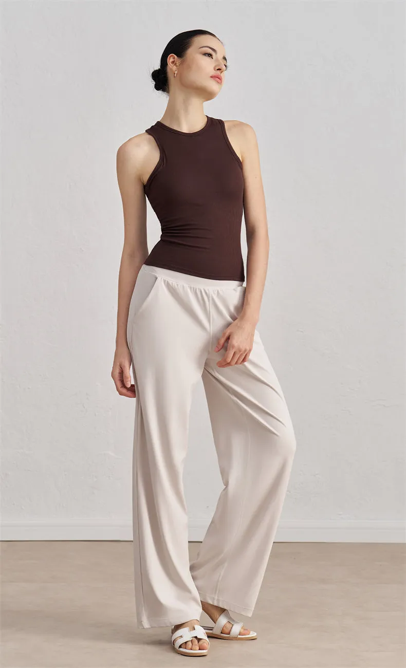 Victoria Ribbed Slim Tank Top