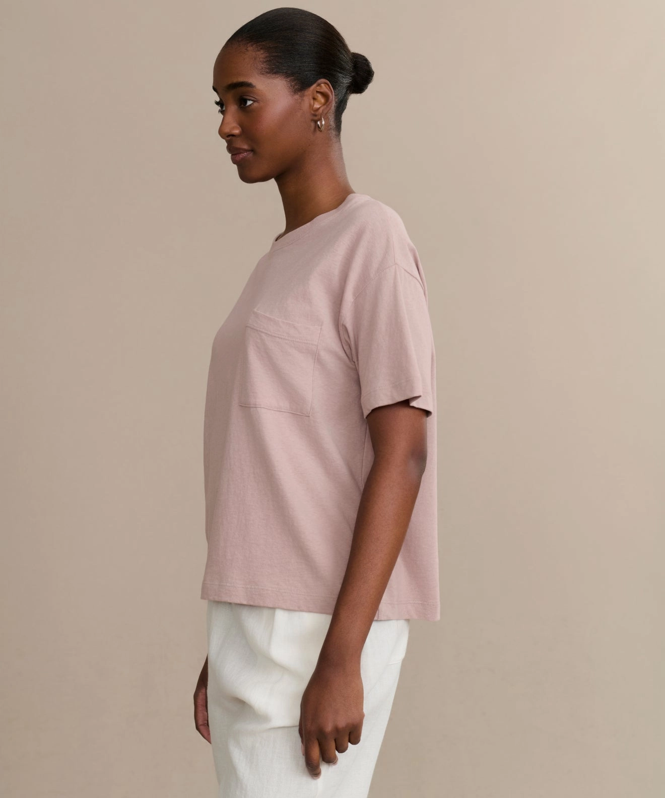 Vintage Pocket Tee Softened Edges Thermal Regulation Technology