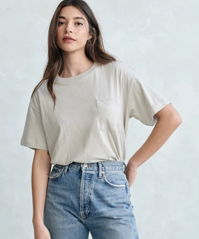 Vintage Pocket Tee TaglessNecklineComfort