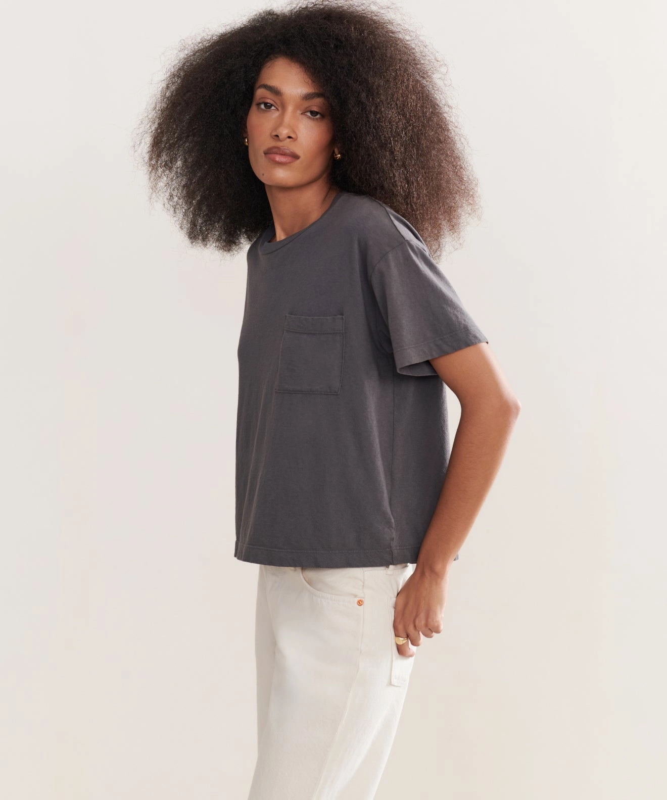 Vintage Pocket Tee FlexFoamInserts Wrinkle Resistant Treatment
