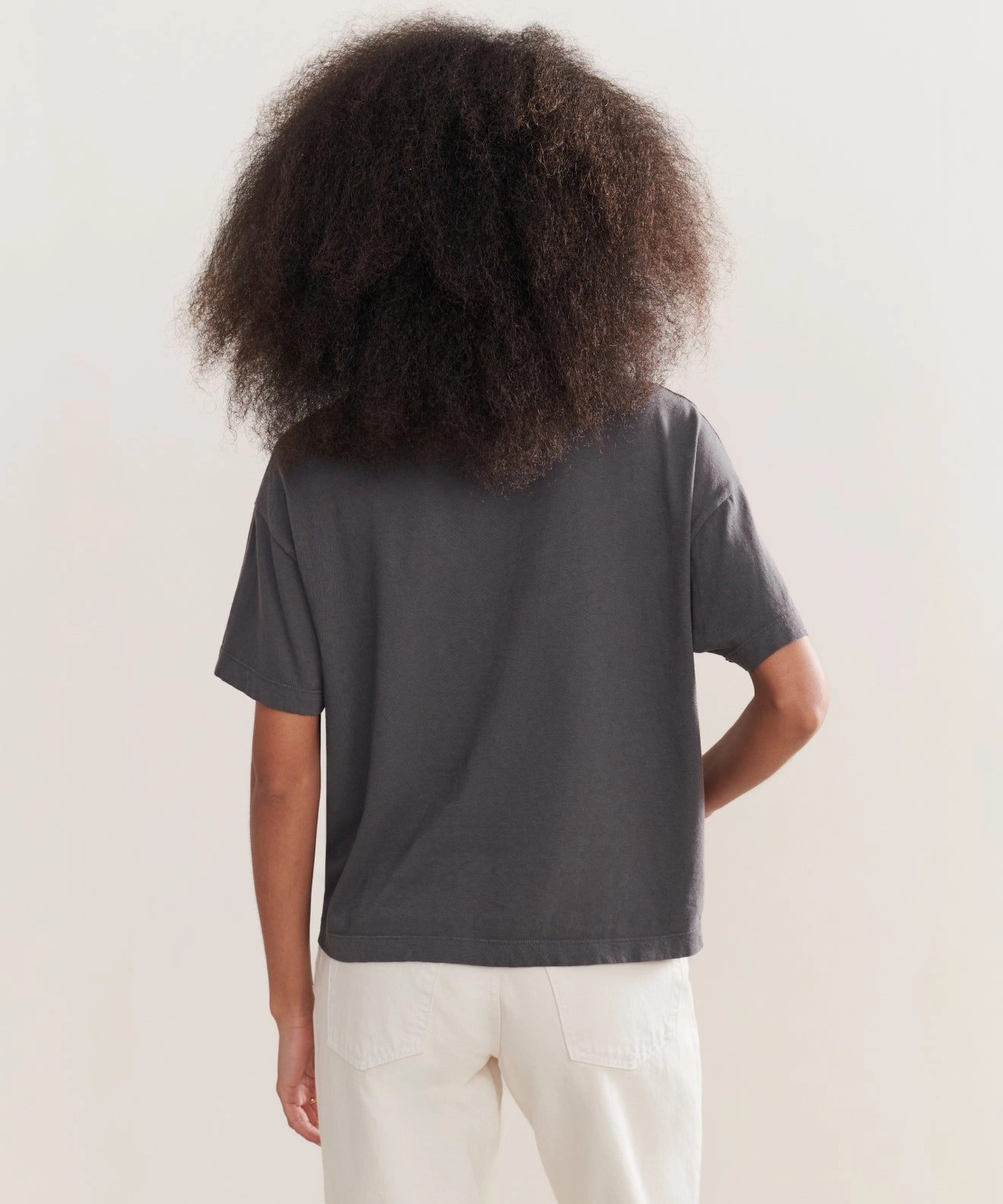 Reinforced Buttonholes Casual Button-Down Vintage Pocket Tee