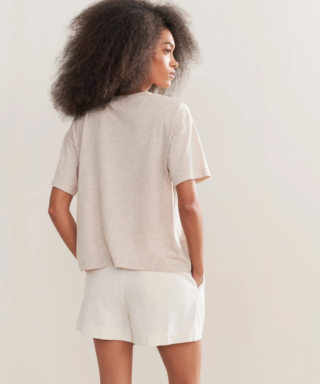 Vintage Pocket Tee NonChafingTrim Brushed Microfiber Surface