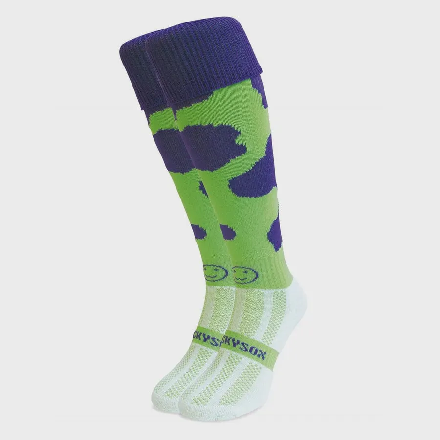 WackySox Pedigree Limestock Sports Socks