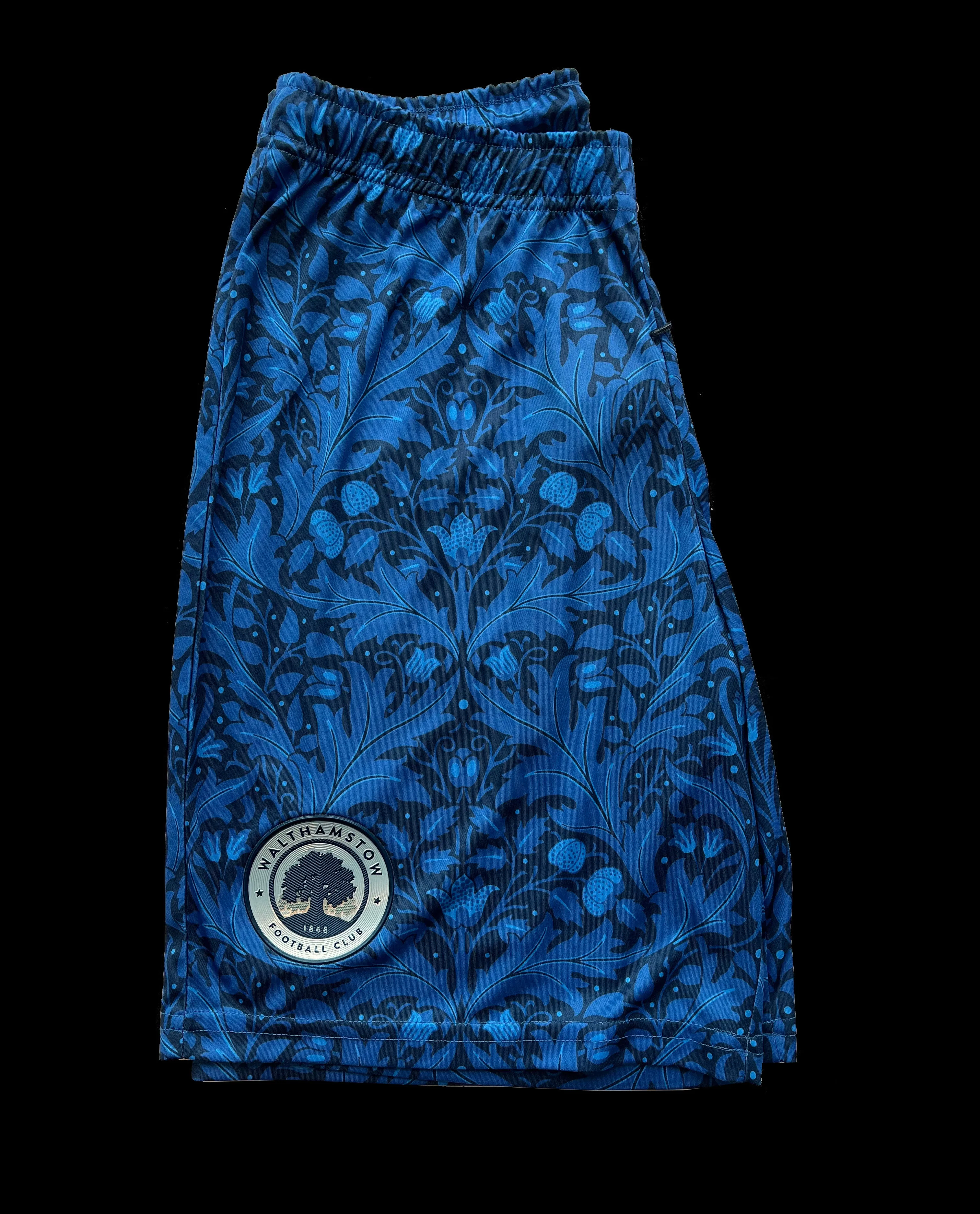 Walthamstow FC x William Morris Gallery Football Home Shorts